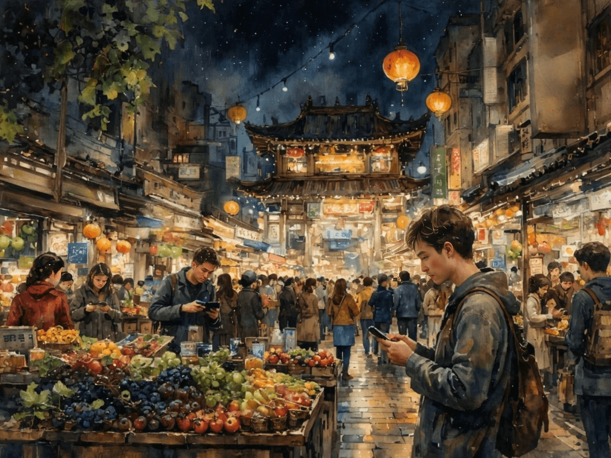 Temple amulets, gig economy, and the soul of Taipei—where tradition meets today.