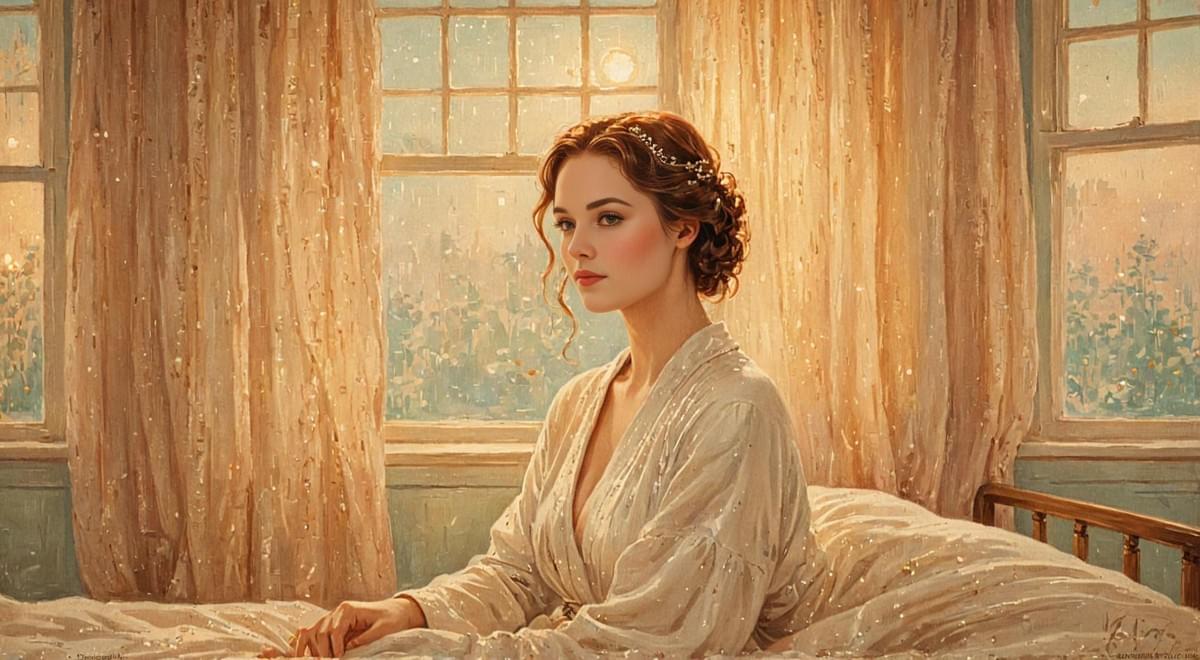 透視醫院病房服看見的手臂玫瑰刺青，紅色的墨水在白色布料下呈現瘀青般的質感