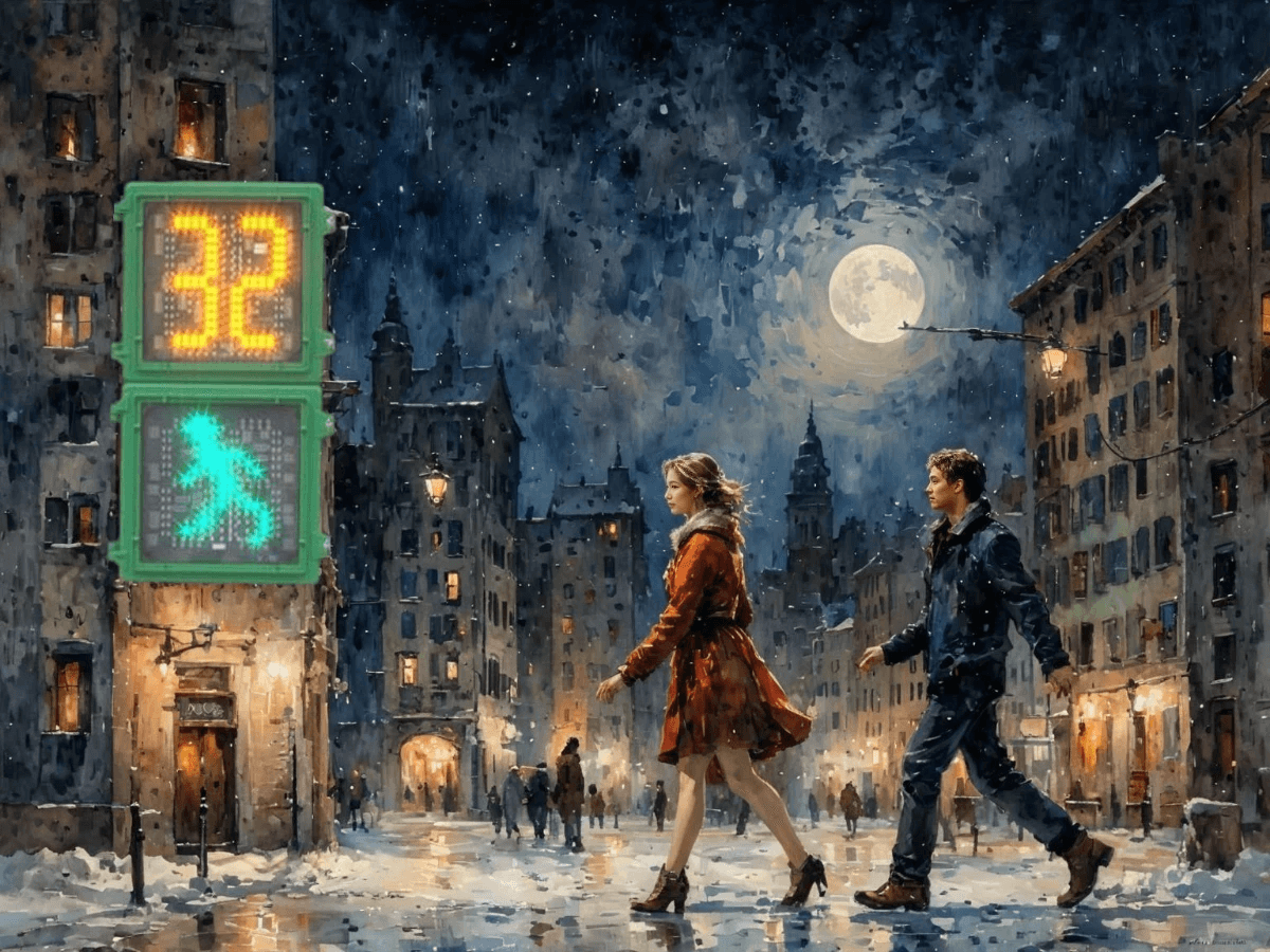 The little green man and the city’s heartbeat