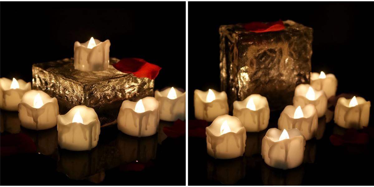 LED candles for events