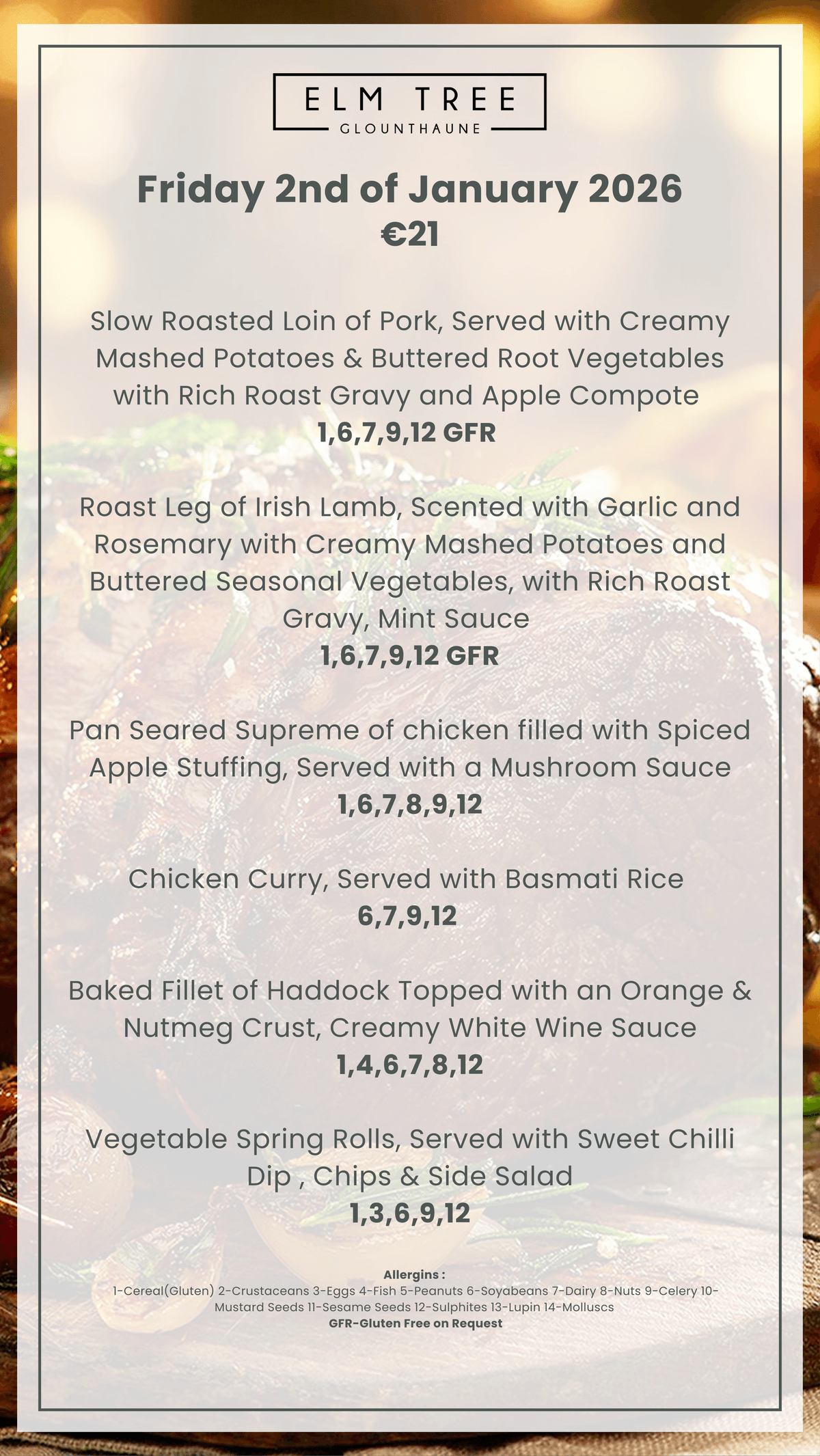 Friday 2nd of January 2026