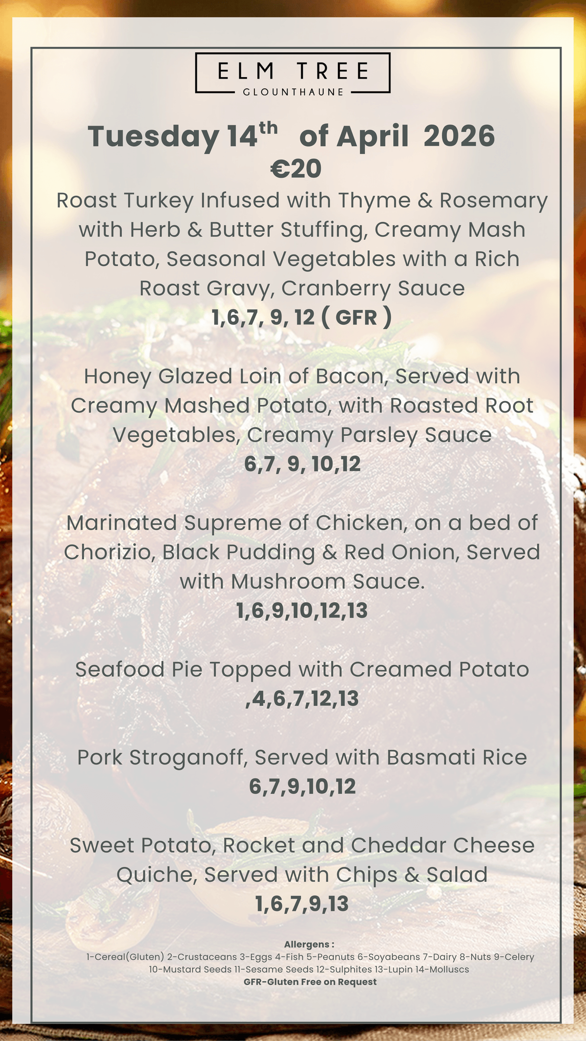 Tuesday 14th of April 2026