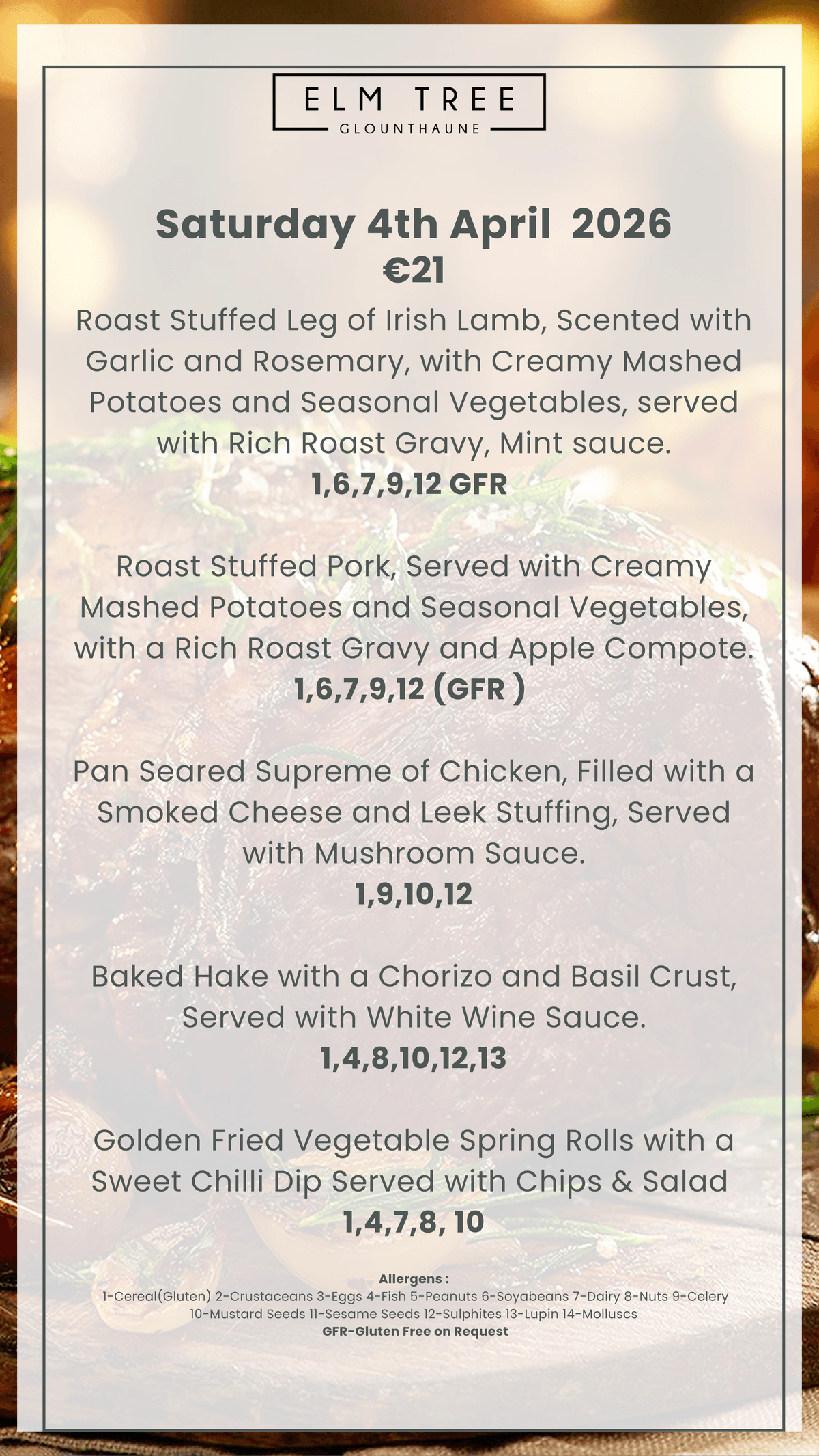 Easter Bank Holiday Weekend April 2026