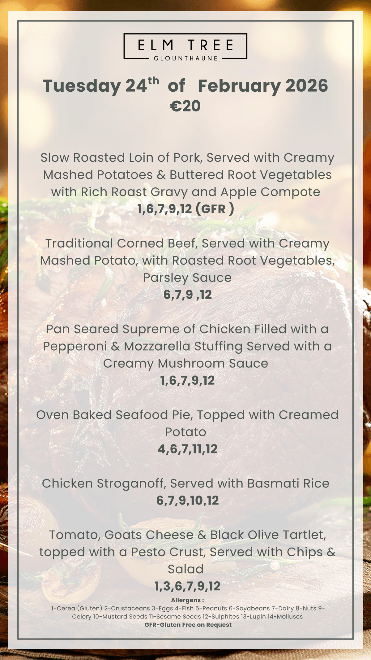 Tuesday 24th  of February 2026