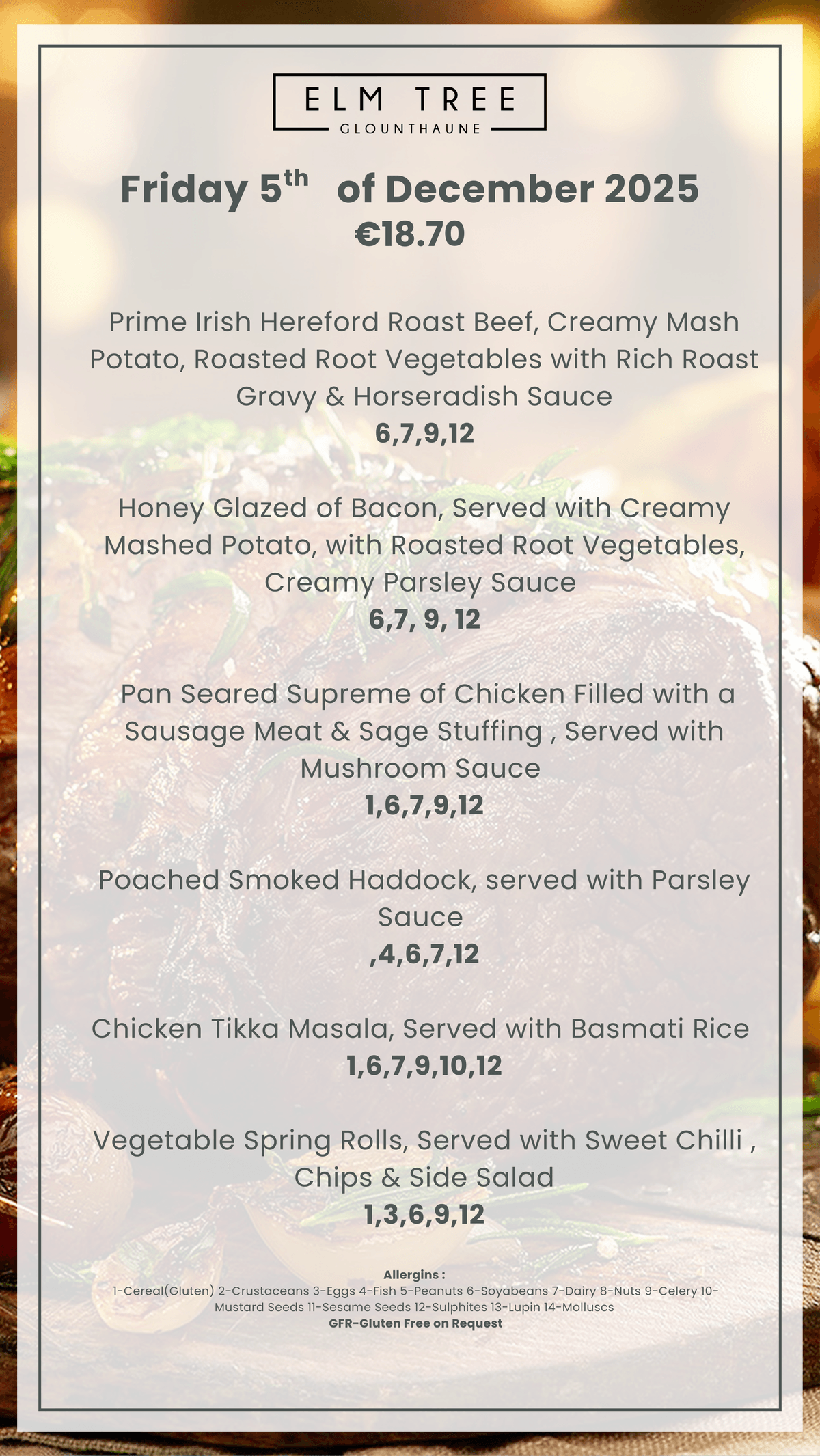 Friday 5th  of December 2025