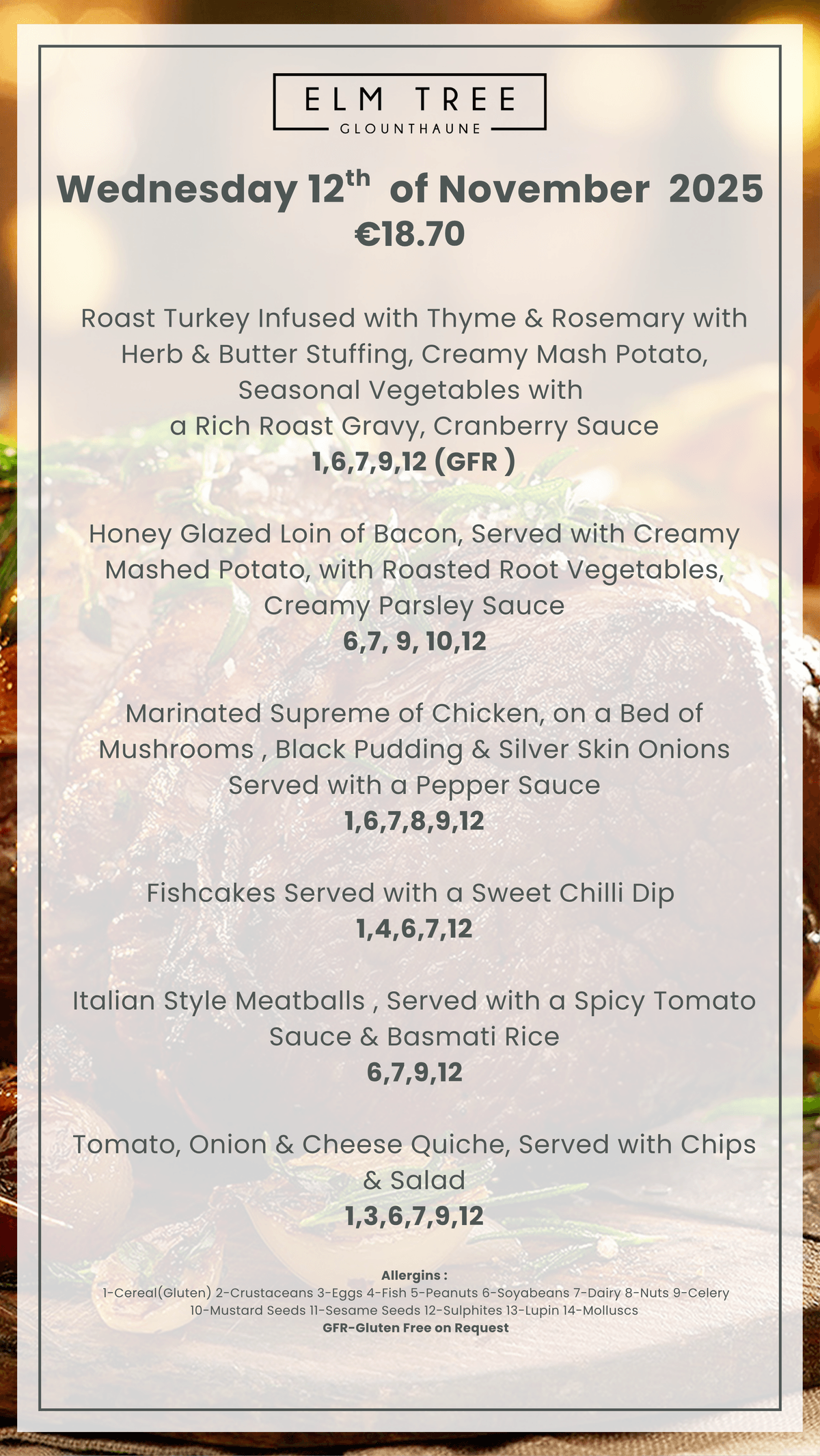 Wednesday 12th of November 2025 