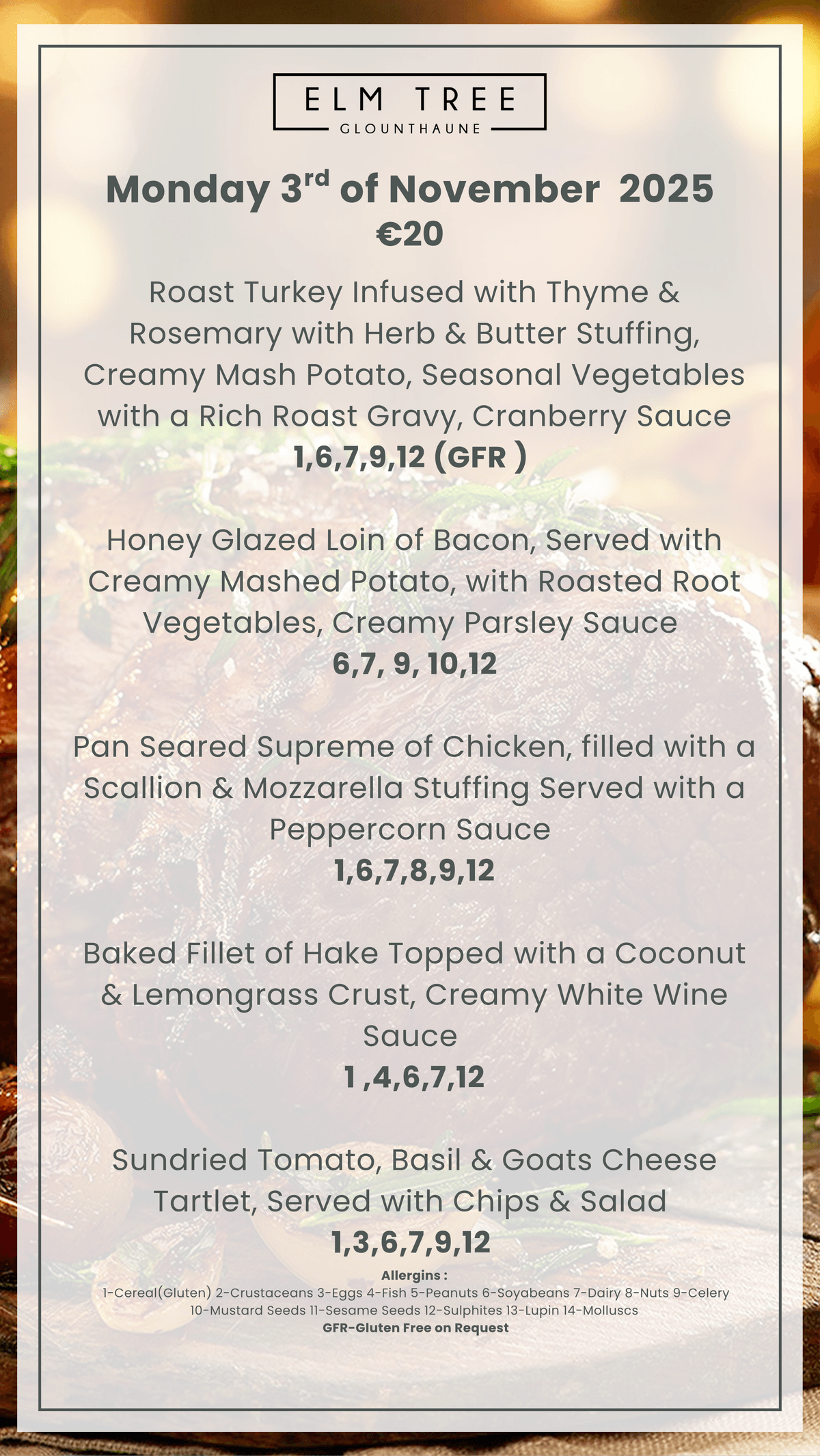 Monday 3rd of November 2025