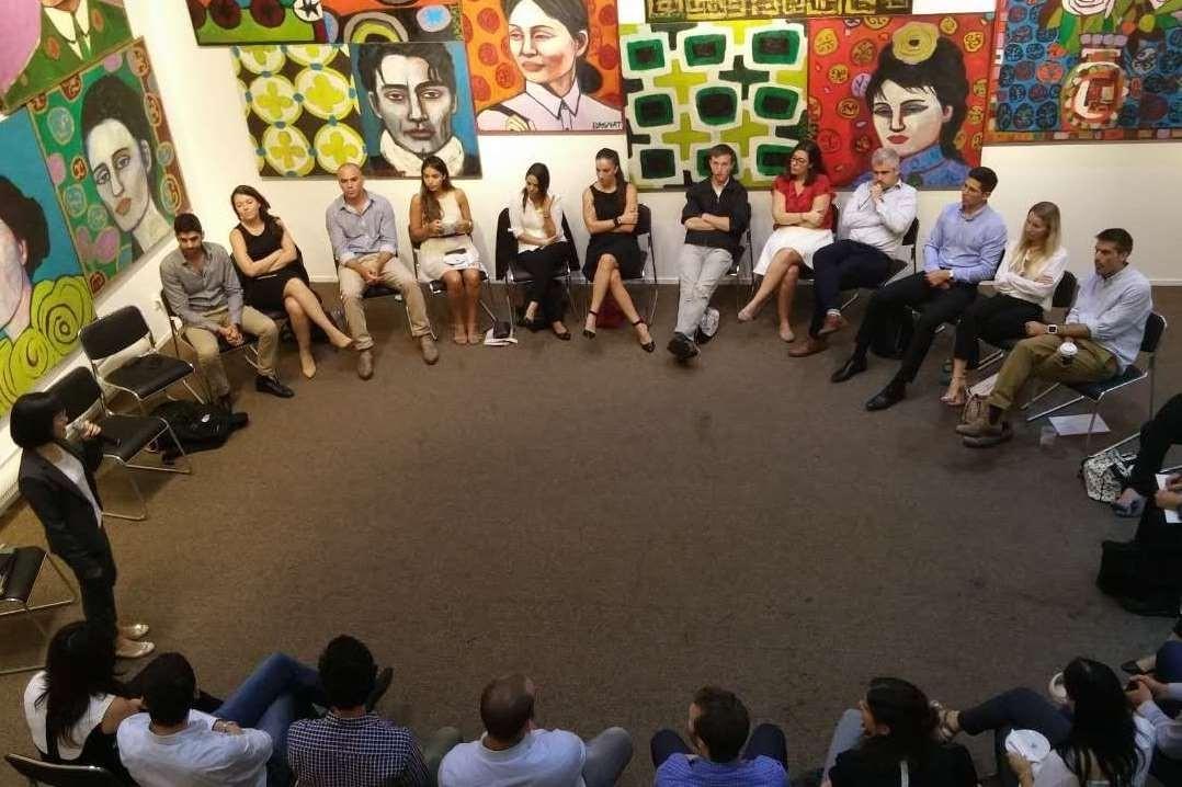 gation of IDC students visit IsCham - Past Events