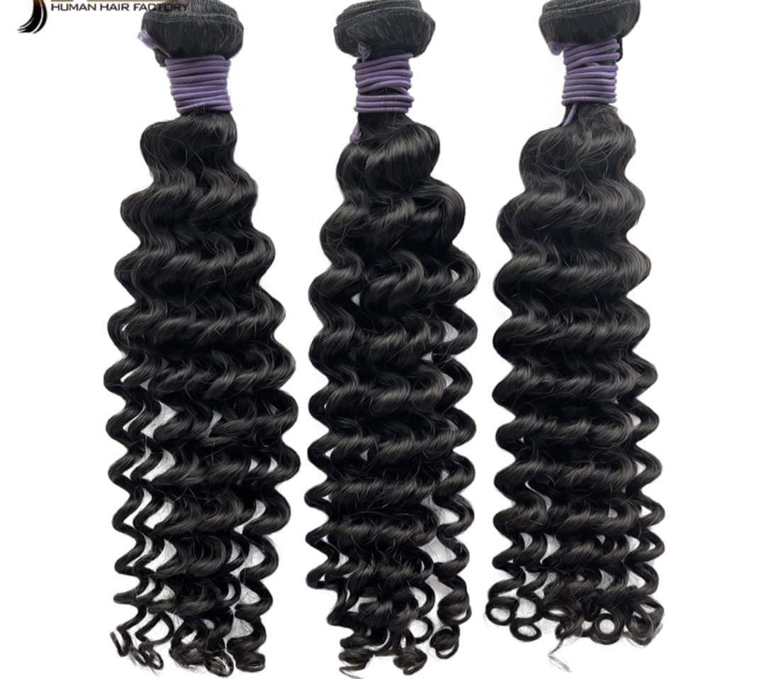 22-Inch WAVE Clip-In Human Hair Extensions – Jet Black