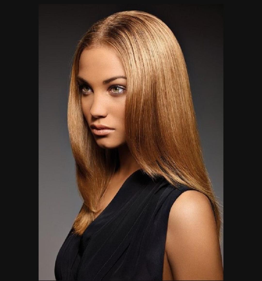 20-Inch STRAIGHT Clip-In Human Hair Extensions – Dark Blonde #12 (8 Pieces, 120g)