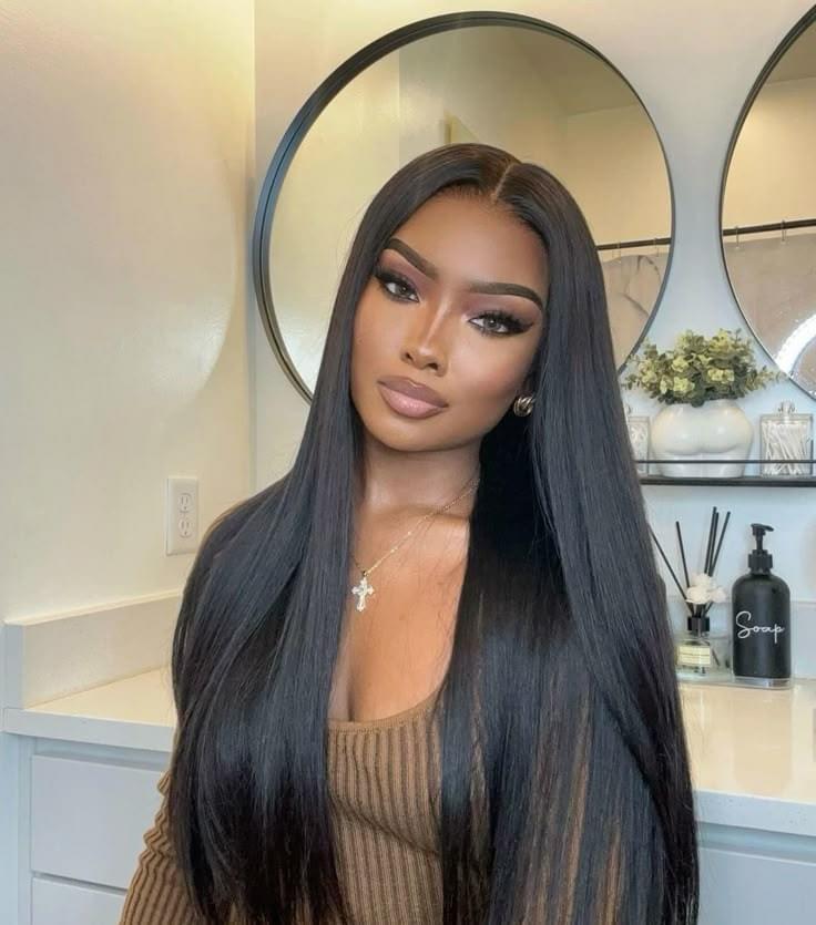 JET BLACk STRAIGHT
