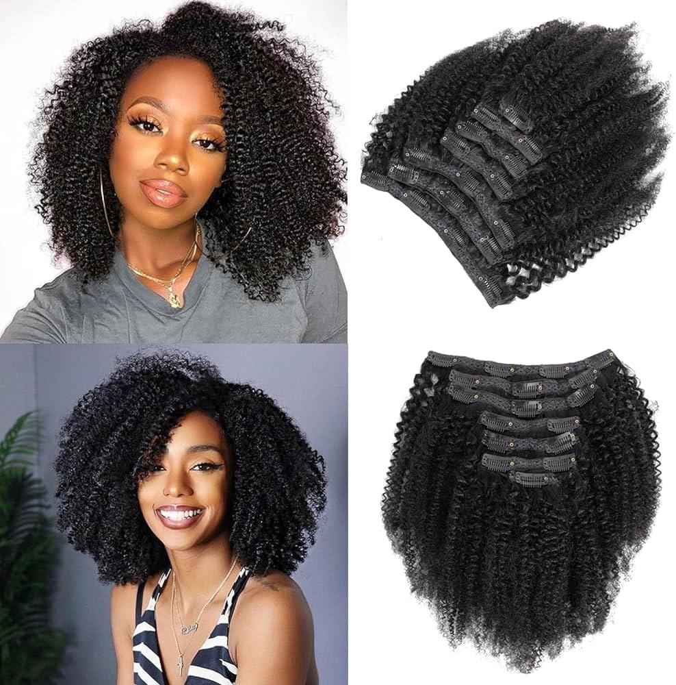 KINKY CURLY NATURAL BLACK