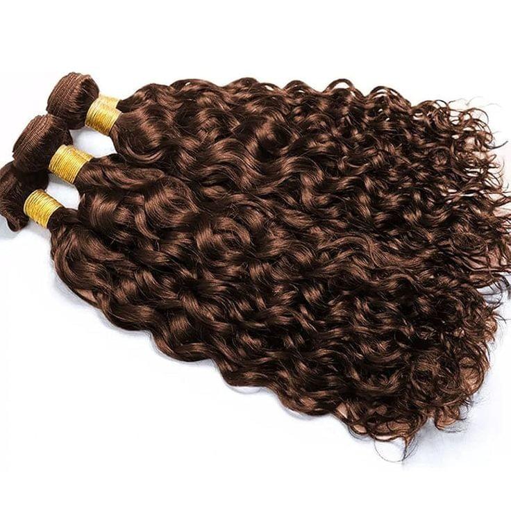 22-Inch WAVE Clip-In Human Hair Extensions – Brown