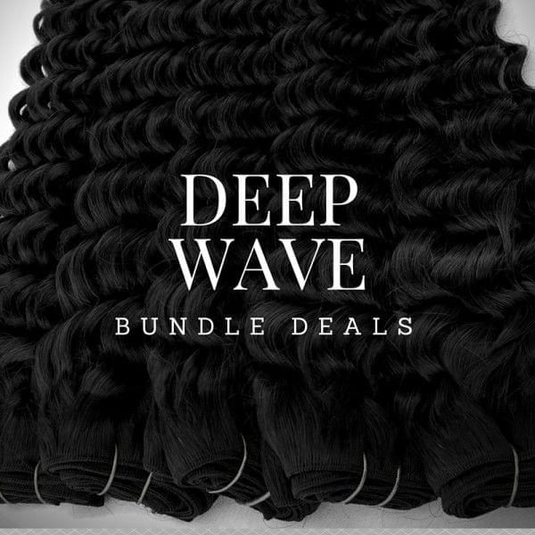 22-Inch WAVE Clip-In Human Hair Extensions – Jet Black