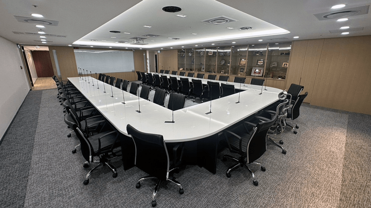 臺灣期貨交易所會議室案例照片