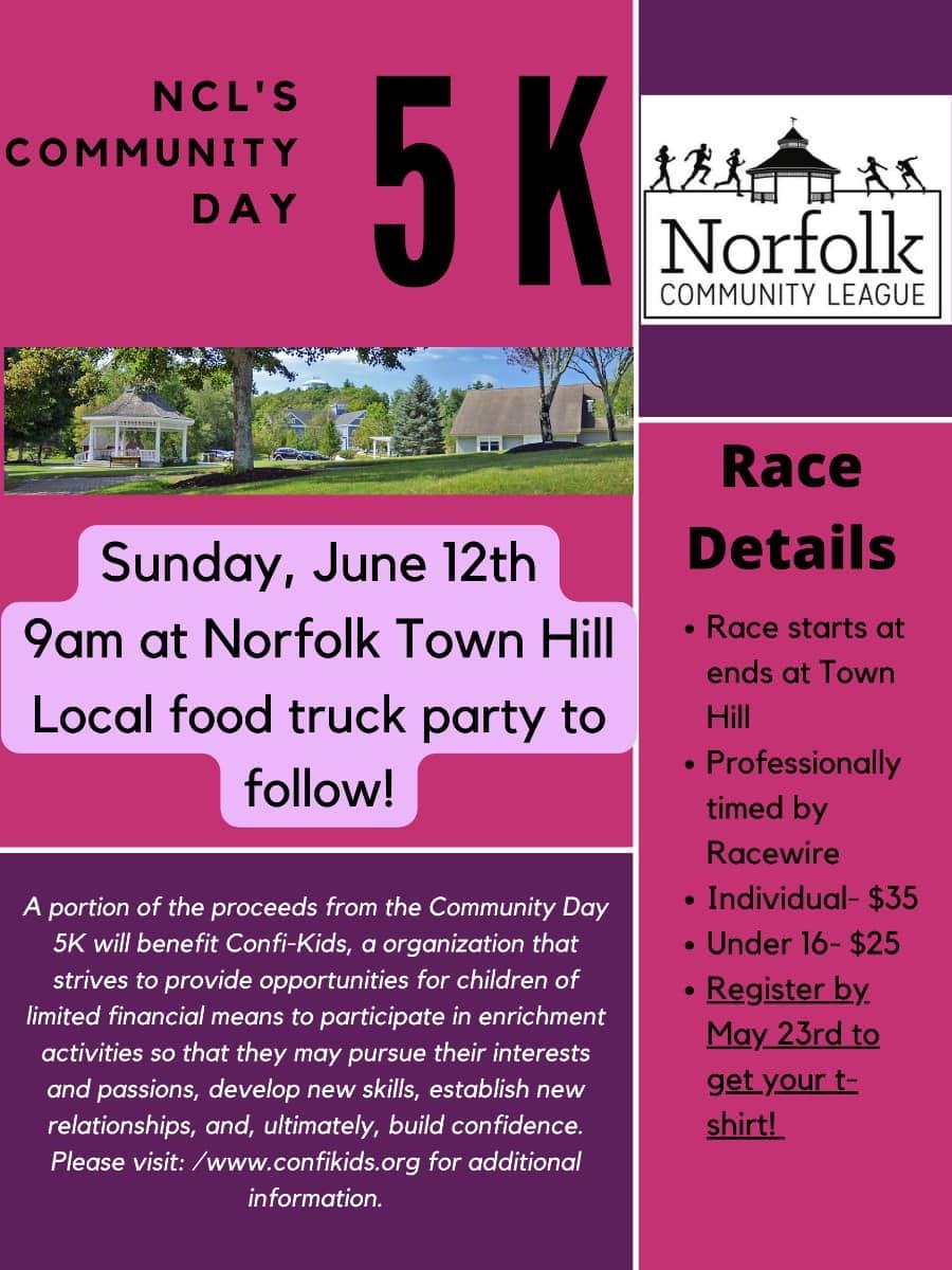 Norfolk Community League (Norfolk, MA) Because It Takes a Village