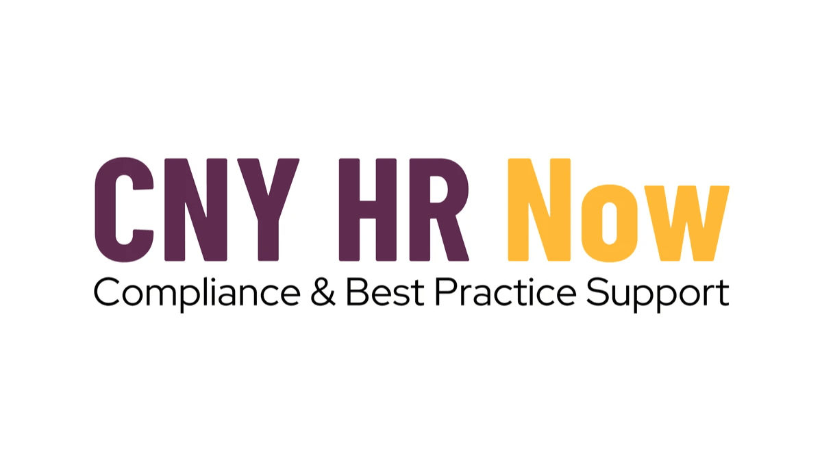 CNY HR Now Human Resources Compliance & Best Practice Support