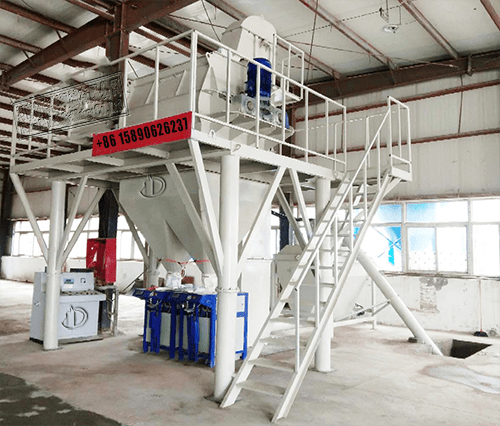 10-20 T/H Semi Automatic Tile Adhesive Manufacturing Plant