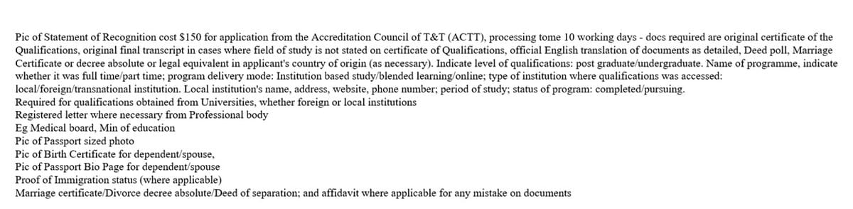 CSME APPLICATION