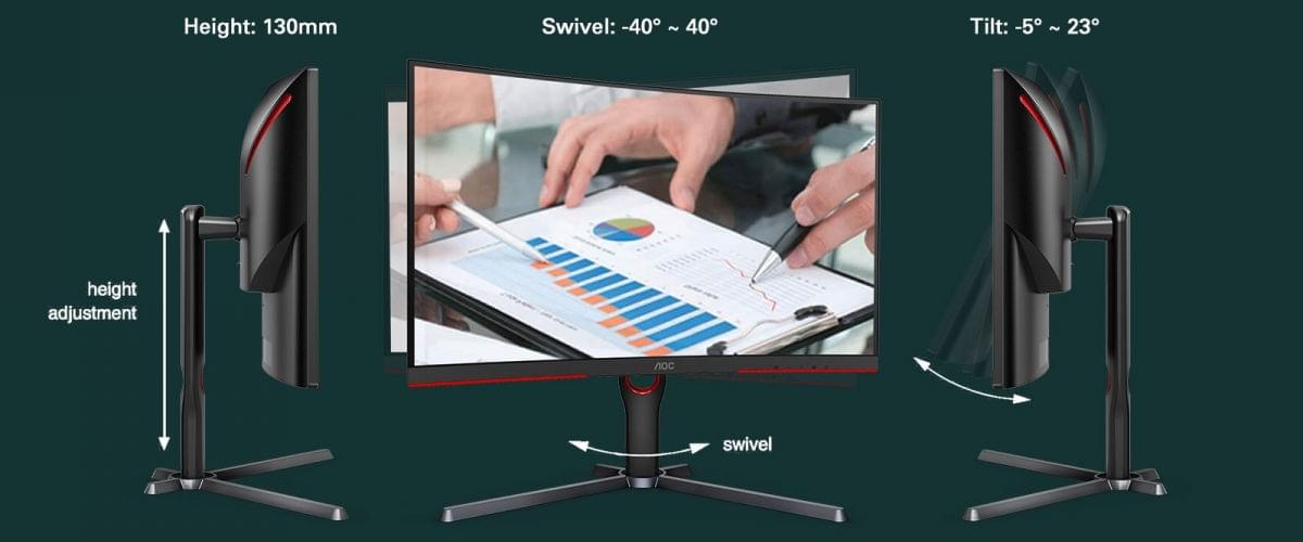 AOC 27吋 QHD 曲面電競顯示器 CQ27G3S