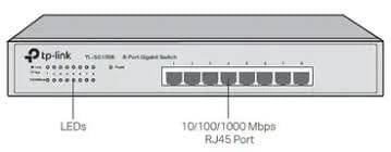 16 埠 Gigabit 交換器    TL-SG1016D