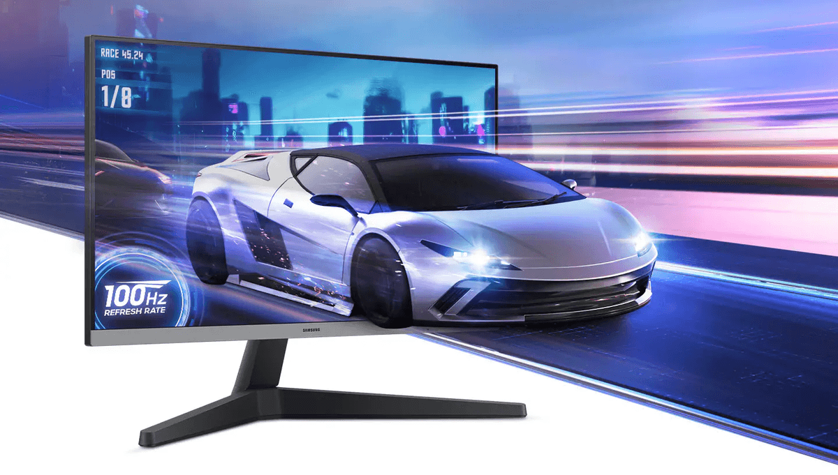 Samsung 三星 23.8吋 FHD IPS 100Hz 顯示器 LS24C330GACXXK