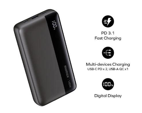 Momax 1-Power Ultra 145W 25000mAH 流動電源