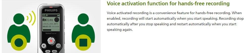 Philips 飛利浦 Voice Tracer 數碼錄音機 DVT1250