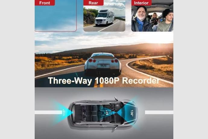 PAPAGO! G360 三鏡頭行車記錄器