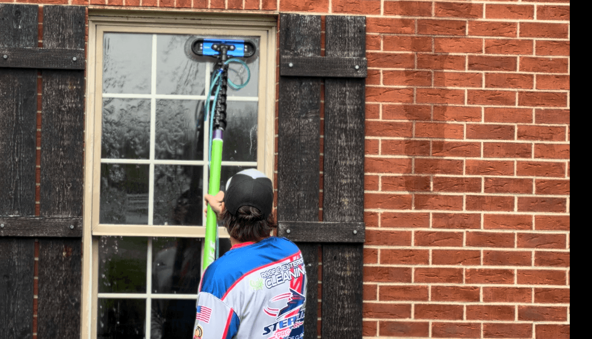 Window Spot Free Cleaning Exterior House Dayton