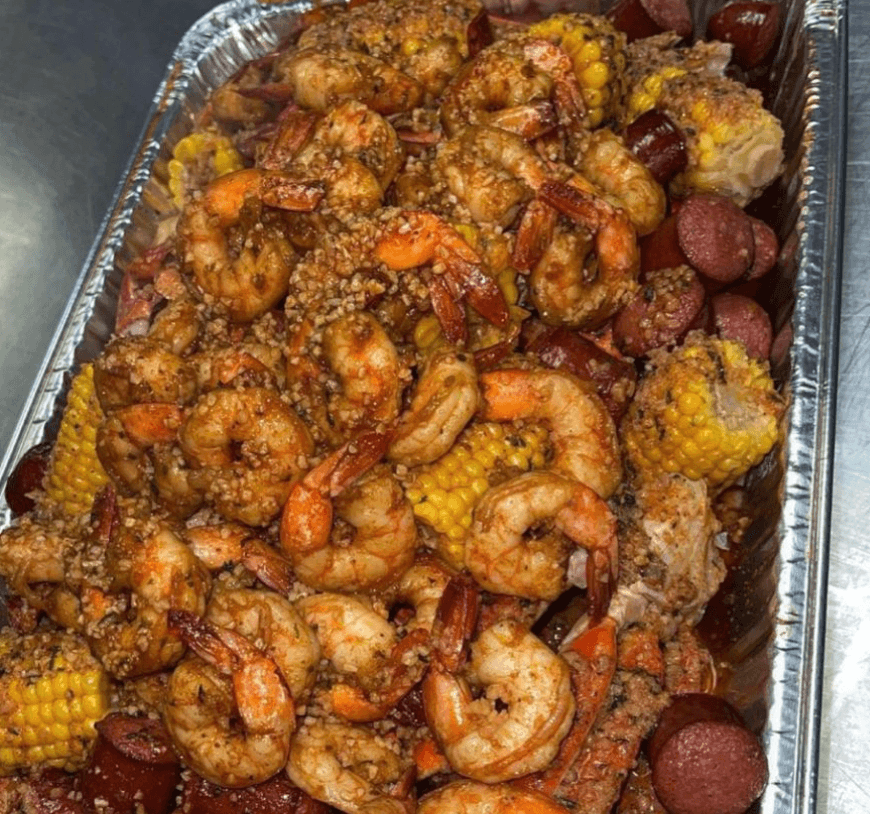 Order Your Seafood Boil Today! Delicious Seafood Awaits a seafood boil delivery page