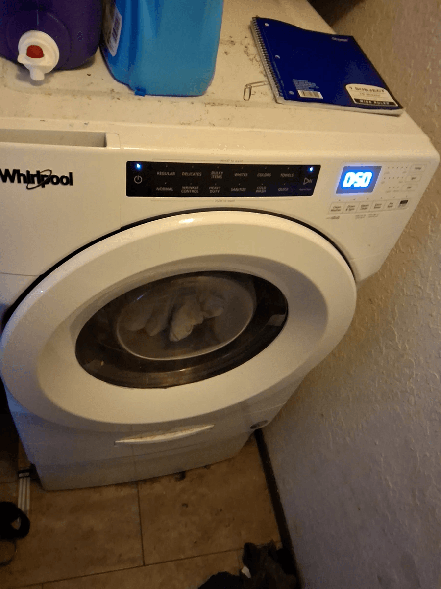 washing machine repair in Yukon Ok, washer not draining, washer not spinning, washer not working, washer not powering on