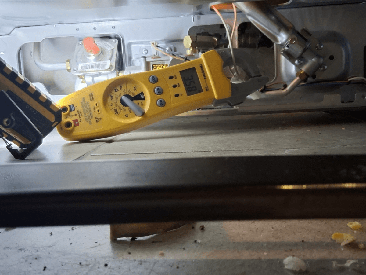 oven/range repair in yukon ok, oven not heating, gas burner will not light. no heat 