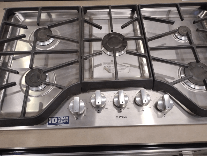 Electric induction or Gas drop in counter cooktop appliance repair yukon ok