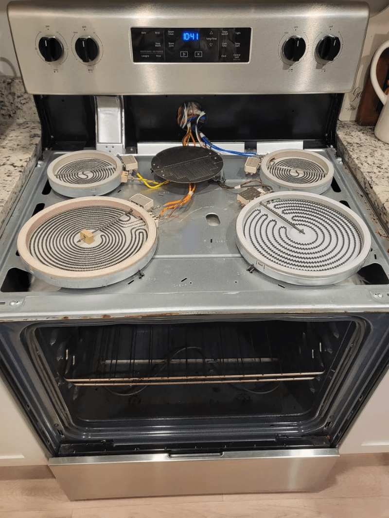 Electric or Gas Free Standing Range repair in yukon ok