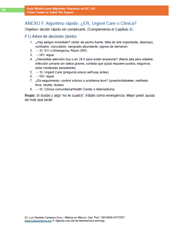 Guía Médica para Migrantes Hispanos en EE.UU. (PDF)