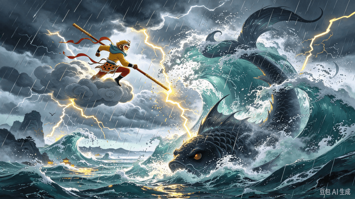 Immunity Journey to the West The Storms of the Heaven-Crossing River - Guardian of the Emergency Immune Response Bidding farewell to the Thunder Monastery at Lingshan, the group embraced the heavy true immune scriptures and joyfully embarked on their journey home. The White Dragon Horse transformed into a magnificent white steed, carrying Tang Sanzang and the scriptures. Sun Wukong (Monkey King) led the way with his Golden Cudgel resting on his shoulders, Zhu Bajie (Pigsy) followed closely with his Nine-Tooth Iron Rake, Sha Wujing (Sandy) carried the luggage, and the three princes of Yuhua Province trailed behind. Surrounded by beautiful mountain scenery and the chirping of birds, the group chatted and laughed, eagerly anticipating their return to the Great Tang to spread the immune scriptures to the people. Zhu Bajie wobbled his round belly and spoke excitedly, "Once we set foot back in the Great Tang, the first thing Old Pig is going to do is have a massive feast! When I return to Gao Village, I'm going to tell these immunity stories to Cuilan and all the neighbors, so everyone knows how to protect their health!" Sha Wujing smiled faintly and shook his head. "Second Brother, you can never stop talking about food. After we return, we still need to organize the scriptures and translate this complex immune knowledge into plain language so that men, women, young, and old can all understand the principles of disease prevention." The First Prince looked eastward with bright eyes. "When we return to Yuhua Province, we will also hold grand lectures to teach our people how to regulate their immunity and identify all kinds of immune crises, so everyone can live in peace and stay away from illness." Sun Wukong grinned, twirling the Golden Cudgel in his hand. "Excellent! Back in the Great Tang, Old Sun will use his Fiery Golden Eyes to help the people identify all sorts of antigen monsters. Together with Master, Bajie, and Wujing, we will protect the health of all the people!" Tang Sanzang sat upright on the White Dragon Horse, gazing at the distant mountain ranges with a calm and steady expression. "Everyone, do not let your joy blind you. Although we have obtained the true scriptures, the journey home is still fraught with danger. While our immune system has matured, the world is always susceptible to sudden, large-scale antigen invasions. We must remain vigilant and be prepared for emergencies. We must protect the true scriptures and our own immune safety." The group nodded, taking their Master's warning to heart. They traveled eastward until they reached the familiar shores of the Heaven-Crossing River. The sky, which had been clear just moments before, suddenly changed. Thick, black clouds rolled in from all directions, blotting out the sun. Fierce winds howled and roared, whipping up massive waves. The dark waters of the river crashed violently against the rocky banks, sending shrapnel flying. A violent, overwhelming demonic aura erupted from the depths of the river, instantly engulfing the entire area. "Not good! A monster is stirring up the storm!" Sun Wukong's expression changed dramatically. He leaped onto a cloud high in the sky, his Fiery Golden Eyes piercing through the wind and rain into the depths of the river. There, he saw a colossally massive Black Fish Demon hiding in the surging waves, using its giant tail to control the storm. "Master! It's a Black Fish Demon! It's whipping up this storm to steal the true scriptures we worked so hard to get!" Wukong shouted down to the others. Terrified, Zhu Bajie tightly hugged the White Dragon Horse's neck, his body trembling as the fierce wind slapped his large ears against his cheeks. "Oh my god! How is this Black Fish Demon's aura so incredibly strong?! Whenever this demonic wind hits me, my whole body goes weak, and my immune regulation functions are suppressed. I can barely move!" Tang Sanzang sat steadily on the horse, using both hands to firmly protect the true scriptures in his robes. Ignoring his kasaya violently flapping in the wind, his expression was solemn. "This Black Fish Demon represents a sudden invasion by a massive amount of acute antigens. The storm it creates is just like a body suddenly being overwhelmed by a massive influx of pathogens. We must immediately initiate an emergency immune response and urgently mobilize all immune cells. If we react too slowly, it will cause a severe acute infection, or even threaten our lives." Sha Wujing gripped his Demon-Subduing Staff, steadying himself in the wind, and shouted a question. "Master, how is the emergency immune response different from our normal, everyday immune response?" "An emergency response is the body's rapid mobilization mechanism when faced with an acute, large-scale antigen attack," Tang Sanzang's voice cut through the howling wind. "It is faster and much more intense. It mobilizes all immune combat forces in a very short time to eliminate the antigens and stop the infection from spreading. Just like this sudden ambush by the Black Fish Demon, we must fight back with everything we have immediately!" "Understood!" Everyone shouted in unison, instantly switching into combat readiness. Tang Sanzang immediately sat cross-legged, hovering in the air just above the horse's back, and activated the immune emergency mechanism. An invisible force swept across the river, engulfing the acute antigen signals flying through the air. He processed the antigen peptides, bound them to MHC I and MHC II molecules, and presented them to Wukong and Bajie respectively. At the same time, he released a massive wave of emergency cytokines, urgently activating all immune cells. "Wukong! Initiate emergency killing mode, destroy the Black Fish Demon, and clear all infected cells! Bajie, mobilize all your subsets and maximize the activation of the immune troops! Wujing, rapidly produce emergency antibodies to neutralize the acute antigens! Princes, protect the scriptures, me, and the White Dragon Horse with your lives! White Dragon Horse, take your dragon form and reinforce the mucosal barrier to block the storm and the antigen invasion!" "We obey your command!" With a long roar, Sun Wukong dove into the churning black waves. His Golden Cudgel erupted with blinding golden light as his emergency killing mode was fully unleashed. "Black Fish Demon! Don't be so arrogant! Taste the power of Old Sun's emergency strike!" The Black Fish Demon slammed its giant tail against the river, sending a wall of water dozens of feet high crashing down on Wukong, while simultaneously releasing an overwhelming wave of acute antigens to suppress his combat power. "Sun Wukong! Hand over the true scriptures immediately! Otherwise, I'll drag you all into the river to feed the fish!" the demon's roar mixed with the thunderous waves. "Wishful thinking!" Wukong agilely dodged the overwhelming waves, bringing his Golden Cudgel down heavily on the demon's massive body again and again. Meanwhile, on the shore, Zhu Bajie was pushing himself to the limit, running the Th1, Th2, and Treg subsets at full speed. "Th1! Release IL-2 and IFN-gamma! Maximize Wukong's killing ability! Wake up the macrophages and neutrophils and send them to the battlefield to clear the antigens! Th2! Release IL-4 and IL-5, tell Wujing to hurry up and produce emergency antibodies! Treg! You must keep a close eye on the response intensity! We absolutely cannot let this emergency response spiral out of control into a cytokine storm! We cannot damage our own body just to kill the enemy!" Th1 cytokines flooded toward the river like a tide, pushing Wukong's lethal power to its absolute peak. Large numbers of macrophages and neutrophils charged into the storm like frontline soldiers, engulfing the free-floating antigens. The Th2 signals reached Sha Wujing. He focused his energy, continuously producing massive amounts of emergency IgG and IgA antibodies. The antibodies poured into the Heaven-Crossing River like a torrential downpour, neutralizing the rampant acute antigens and activating the complement system to lyse the pathogens. "Brother Monkey! The antibodies are in place; they'll help you pin down these chaotic antigens!" Wujing yelled into the wind. The First, Second, and Third Princes gripped their weapons and formed a defensive circle, tightly guarding Tang Sanzang and the White Dragon Horse carrying the scriptures in the center. While resisting the fierce wind, they continuously relayed antigen signals and antibodies, staying vigilant against any antigens that slipped through the net. With an earth-shaking dragon roar, the White Dragon Horse broke free from his equine form and transformed into a glittering giant dragon soaring in the sky. He positioned his massive body to block the fiercest winds, continuously secreting secretory IgA antibodies to build an indestructible mucosal barrier. "Master, elders, do not worry! With me here, no antigen or storm will break this defense to harm the scriptures or you!" Above the river, the giant waves rolled and battle cries shook the heavens. Tang Sanzang continued to release immune repair factors while protecting the scriptures. His eyes never stopped monitoring the entire emergency response, and he frequently shouted reminders through the storm. "Wukong! Speed up your attacks and eliminate the source of this disaster quickly! Bajie, stabilize the response intensity; avoid over-activation at all costs! Wujing, do not stop the antibody output! Princes, ensure your own safety!" The Black Fish Demon frantically released more antigens in a desperate final struggle. Wukong flipped and dodged through the waves, caught a fleeting fatal opening, and smashed his Golden Cudgel into the demon's weak point with all his might. A deafening, agonizing scream echoed from the depths of the river. The Black Fish Demon's massive body shattered, completely destroying the source of the acute antigen invasion. Without their leader, the remaining acute antigens in the river were neutralized by emergency antibodies, engulfed by macrophages, and lysed by cytotoxic cells until the area was completely clean. The howling winds gradually died down, the towering waves slowly receded, and the dark, roaring Heaven-Crossing River peacefully returned to calm. As the battle concluded, the storm dispersed, the clouds parted, and golden sunlight once again shined upon the river. Completely exhausted, Zhu Bajie collapsed onto the sandy riverbank, gasping for air as sweat poured down his forehead. "Oh my heavens! This immune emergency response drains too much energy! But thankfully, I kept a tight leash on the Tregs, so we didn't have any catastrophic overreactions." Soaked to the bone, Sun Wukong rode the gentle waves back to the shore. He shook the river water from his fur and grinned. "You idiot, that is the power of the immune emergency response. In a moment of crisis, all immune forces mobilize urgently to fight the enemy to the death. Next time we face a sudden acute crisis like this, we'll know exactly what to do." Tang Sanzang floated gently back onto the White Dragon Horse, the true scriptures safe and sound in his arms. Looking at the now-calm mighty river, he slowly imparted a lesson to the group. "The immune emergency response is the body's life-saving mechanism against large-scale acute antigen invasions. Although the mobilized force is incredibly strong, it must be accompanied by the Treg braking system. If we only know how to attack with full force without knowing how to hold back, a cytokine storm will occur, and the powerful immune response will end up severely damaging our own organs. Both the mobilization and the brakes are absolutely indispensable." The group adjusted their wind-blown luggage, mounted up, and continued their journey eastward toward the Great Tang. Ahead, the people of Chen Village were eagerly awaiting their return, where a heartwarming trial regarding the consolidation of immune memory awaited the pilgrims. ________________________________________ Public Education: Immunity Explanation Notes •	Immune Emergency Response: When the body is suddenly invaded by a massive amount of highly infectious pathogens (acute antigens), the immune system triggers an emergency response. It rapidly mobilizes T cells, B cells, macrophages, and neutrophils to launch an intense, coordinated attack to stop the infection from spreading rapidly. •	Acute Antigen Invasion: A sudden, large-scale attack by foreign pathogens, which can cause severe illness if not neutralized quickly. •	Cytokine Storm: A dangerous and potentially fatal immune overreaction. If the emergency response goes unchecked, immune cells release too many cytokines (signaling molecules), causing the immune system to mistakenly attack the body's own healthy organs and tissues. •	Regulatory T Cells (Tregs) as the "Brakes": During a high-intensity emergency response, Regulatory T cells (Tregs) are crucial. They act as the negative regulators, or the "brakes," of the immune system. By suppressing the excessive release of cytokines, Tregs prevent a cytokine storm and protect the body's internal organs from self-inflicted damage while the infection is being cleared.  Le Pèlerinage de l'Immunité vers l'Ouest Les Tempêtes de la Rivière Céleste – Gardiens de la Réponse Immunitaire d'Urgence Après avoir pris congé du Monastère du Tonnerre au mont Ling, le groupe, chargé des précieux et authentiques textes sur l'immunité, entama joyeusement le voyage de retour. Le Cheval-Dragon Blanc se métamorphosa en un magnifique destrier blanc, portant Tang Sanzang et les écritures. Sun Wukong (le Roi Singe) ouvrait la marche, son bâton d'or reposant sur ses épaules ; Zhu Bajie (Porcet) le suivait de près, armé de son râteau de fer à neuf dents ; Sha Wujing (Sandy) portait les bagages, tandis que les trois princes du royaume de Yuhua fermaient la marche. Au milieu de paysages montagneux splendides et du chant des oiseaux, le groupe conversait et riait, impatient de regagner le Grand Tang pour diffuser ces enseignements sur l'immunité auprès du peuple. Zhu Bajie, dandinant son ventre rebondi, s'exclama avec enthousiasme : « Une fois de retour au Grand Tang, la première chose que fera le vieux Porcet, c'est un festin royal ! Quand je rentrerai au village de Gao, je raconterai tout sur l'immunité à Cuilan et à tous les voisins, pour que chacun sache comment préserver sa santé ! » Sha Wujing esquissa un sourire et secoua la tête. « Deuxième Frère, tu ne penses qu'à manger. À notre retour, il faudra aussi mettre en ordre les écritures et traduire ces connaissances complexes en un langage simple, afin que hommes, femmes, jeunes et anciens puissent tous comprendre les principes de la prévention des maladies. » Le prince aîné tourna son regard vers l'est, les yeux brillants. « De retour au royaume de Yuhua, nous organiserons de grandes conférences pour apprendre à notre peuple à réguler son immunité et à identifier toutes sortes de crises immunitaires ; ainsi, chacun pourra vivre en paix et à l'abri de la maladie. » Sun Wukong afficha un large sourire en faisant tournoyer son bâton d'or. « Excellent ! Au Grand Tang, le vieux Sun utilisera ses Yeux d'Or et de Feu pour aider les gens à débusquer toutes sortes de monstres-antigènes. Aux côtés du Maître, de Bajie et de Wujing, nous veillerons sur la santé de toute la population ! » Tang Sanzang se tenait droit sur le Cheval-Dragon blanc, le regard serein et assuré fixé sur les chaînes de montagnes au loin. « Mes compagnons, ne vous laissez pas aveugler par la joie. Bien que nous ayons obtenu les véritables écritures, le chemin du retour reste semé d'embûches. Si notre système immunitaire a gagné en maturité, le monde demeure vulnérable aux invasions soudaines et massives d'antigènes. Nous devons rester vigilants et nous tenir prêts à faire face aux urgences. Il nous faut protéger les véritables écritures ainsi que notre propre intégrité immunitaire. » Le groupe hocha la tête, prenant à cœur l'avertissement de son Maître. Ils firent route vers l'est jusqu'à atteindre les rives familières du Fleuve Traversant le Ciel. Le ciel, limpide quelques instants plus tôt, se transforma soudainement. D'épais nuages noirs affluèrent de toutes parts, masquant le soleil. Des vents violents hurlaient et mugissaient, soulevant des vagues gigantesques. Les eaux sombres du fleuve s'écrasaient avec fracas contre les berges rocheuses, projetant des éclats de pierre de toutes parts. Une aura démoniaque, violente et écrasante, jaillit des profondeurs du fleuve, engloutissant instantanément toute la zone. « Mauvais signe ! Un monstre déchaîne la tempête ! » L'expression de Sun Wukong changea radicalement. Il bondit sur un nuage haut dans le ciel, ses Yeux d'Or Flamboyants perçant le vent et la pluie pour scruter les profondeurs du fleuve. Là, il aperçut un Démon-Poisson Noir d'une taille colossale, tapi au milieu des vagues déchaînées et utilisant sa queue gigantesque pour contrôler la tempête. « Maître ! C'est un Démon-Poisson Noir ! Il soulève cette tempête pour nous voler les véritables écritures que nous avons tant peiné à obtenir ! » cria Wukong à l'intention de ses compagnons. Terrifié, Zhu Bajie s'agrippait fermement à l'encolure du Cheval-Dragon Blanc, le corps tremblant alors que le vent violent faisait claquer ses grandes oreilles contre ses joues. « Ô ciel ! Comment l'aura de ce Démon-Poisson Noir peut-elle être aussi incroyablement puissante ?! Chaque fois que ce vent démoniaque me frappe, mon corps s'affaiblit et mes fonctions de régulation immunitaire sont inhibées. Je parviens à peine à bouger ! » Tang Sanzang restait assis avec assurance sur sa monture, protégeant fermement de ses deux mains les véritables écritures dissimulées dans sa robe. Faisant fi de sa *kasaya* qui battait violemment au vent, il affichait une expression grave. « Ce Démon-Poisson Noir représente l'invasion soudaine d'une quantité massive d'antigènes aigus. La tempête qu'il engendre est comparable à un organisme soudainement submergé par un afflux massif d'agents pathogènes. Nous devons immédiatement déclencher une réponse immunitaire d'urgence et mobiliser sans délai toutes les cellules immunitaires. Si nous réagissons trop lentement, cela provoquera une infection aiguë sévère, voire mettra nos vies en péril. » Sha Wujing serra son bâton de soumission des démons pour se stabiliser face au vent et cria une question. « Maître, en quoi la réponse immunitaire d'urgence diffère-t-elle de notre réponse immunitaire habituelle ? » « Une réponse d'urgence est le mécanisme de mobilisation rapide de l'organisme face à une attaque antigénique aiguë et massive », lança la voix de Tang Sanzang en perçant le sifflement du vent. « Elle est plus rapide et bien plus intense. Elle mobilise toutes les forces de combat immunitaires en un temps record pour éliminer les antigènes et stopper la propagation de l'infection. Tout comme face à cette embuscade soudaine du Démon-Poisson-Noir, nous devons riposter immédiatement avec toutes nos forces ! » « Compris ! » s'écrièrent-ils tous en chœur, passant instantanément en état de combat. Tang Sanzang s'assit aussitôt en tailleur, en lévitation juste au-dessus du dos du cheval, et activa le mécanisme d'urgence immunitaire. Une force invisible balaya la rivière, englobant les signaux antigéniques aigus qui fusaient dans l'air. Il traita les peptides antigéniques, les fixa aux molécules du CMH de classe I et II, puis les présenta respectivement à Wukong et à Bajie. Simultanément, il libéra une vague massive de cytokines d'urgence, activant ainsi de toute urgence toutes les cellules immunitaires. « Wukong ! Active le mode d'élimination d'urgence, détruis le Démon Poisson Noir et nettoie toutes les cellules infectées ! Bajie, mobilise toutes tes sous-populations et maximise l'activation des troupes immunitaires ! Wujing, produis rapidement des anticorps d'urgence pour neutraliser les antigènes aigus ! Princes, protégez les écritures, moi-même et le Cheval Dragon Blanc au péril de votre vie ! Cheval Dragon Blanc, prends ta forme draconique et renforce la barrière muqueuse pour bloquer la tempête et l'invasion antigénique ! » « Nous obéissons à vos ordres ! » Dans un long rugissement, Sun Wukong plongea au cœur des flots noirs en furie. Son Bâton d'Or projeta une lumière aveuglante alors qu'il libérait toute la puissance de son mode d'élimination d'urgence. « Démon Poisson Noir ! Ne sois pas si arrogant ! Goûte à la puissance de l'attaque d'urgence du Vieux Sun ! » Le Démon Poisson Noir frappa violemment la rivière de sa queue gigantesque, projetant un mur d'eau de plusieurs mètres de haut sur Wukong, tout en libérant une vague massive d'antigènes aigus pour entraver sa puissance de combat. « Sun Wukong ! Remets-moi immédiatement les véritables écritures ! Sinon, je vous entraînerai tous au fond de la rivière pour nourrir les poissons ! » Le rugissement du démon se mêlait au fracas des vagues. « Doux rêve ! » Wukong esquiva avec agilité les vagues déferlantes et abattit sans relâche son Bâton d'Or sur le corps massif du démon. Pendant ce temps, sur la rive, Zhu Bajie se surpassait, activant à plein régime les sous-populations Th1, Th2 et Treg. « Th1 ! Libérez l'IL-2 et l'IFN-gamma ! Maximisez la capacité d'élimination de Wukong ! Réveillez les macrophages et les neutrophiles et envoyez-les sur le champ de bataille pour éliminer les antigènes ! Th2 ! Libérez l'IL-4 et l'IL-5, dites à Wujing de se dépêcher de produire les anticorps d'urgence ! Treg ! Surveillez de près l'intensité de la réponse ! Nous ne pouvons absolument pas laisser cette réaction d'urgence dégénérer en tempête de cytokines ! Nous ne devons pas endommager notre propre corps simplement pour tuer l'ennemi ! » Les cytokines Th1 déferlèrent vers la rivière telle une marée, propulsant la puissance létale de Wukong à son paroxysme. En masse, macrophages et neutrophiles se ruèrent dans la tempête tels des soldats de première ligne, engloutissant les antigènes en suspension. Les signaux Th2 parvinrent à Sha Wujing. Concentrant son énergie, il produisit sans relâche des quantités massives d'anticorps d'urgence (IgG et IgA). Ces anticorps se déversèrent dans la Rivière de la Traversée Céleste telle une pluie torrentielle, neutralisant les antigènes aigus qui proliféraient et activant le système du complément pour lyser les agents pathogènes. « Frère Singe ! Les anticorps sont en place ; ils vous aideront à neutraliser ces antigènes chaotiques ! » hurla Wujing face au vent.  Les Premier, Deuxième et Troisième Princes empoignèrent leurs armes et formèrent un cercle défensif, protégeant étroitement Tang Sanzang et le Cheval Dragon Blanc qui portait les écritures au centre. Tout en résistant au vent violent, ils relayaient sans cesse les signaux antigéniques et les anticorps, restant vigilants face à tout antigène qui parviendrait à passer à travers le filet.  Dans un rugissement de dragon à faire trembler la terre, le Cheval Dragon Blanc se libéra de sa forme équine et se transforma en un dragon géant et scintillant qui s'éleva dans le ciel. Il positionna son corps massif pour bloquer les vents les plus violents, sécrétant continuellement des anticorps IgA sécrétoires afin de construire une barrière muqueuse indestructible. « Maître, anciens, n'ayez crainte ! Avec moi à vos côtés, aucun antigène ni aucune tempête ne pourra percer cette défense et nuire aux écritures ou à vous ! »  Au-dessus du fleuve, les vagues gigantesques déferlaient et des cris de guerre secouaient le ciel. Tang Sanzang continuait de libérer des facteurs de réparation immunitaire tout en protégeant les écritures. Ses yeux ne cessaient de surveiller l'ensemble des opérations d'urgence, et il criait fréquemment des ordres à travers la tempête.  « Wukong ! Accélérez vos attaques et éliminez rapidement la source de ce désastre ! Bajie, stabilisez l'intensité de la riposte ; évitez à tout prix la suractivation ! Wujing, ne bloquez pas la production d'anticorps ! Princes, assurez votre sécurité ! »  Le Démon Poisson Noir libéra frénétiquement davantage d'antigènes dans un ultime combat désespéré. Wukong fit des pirouettes et esquiva les vagues, profita d'une brèche fatale et abattit son Bâton d'Or sur le point faible du démon de toutes ses forces.  Un cri assourdissant et déchirant résonna des profondeurs du fleuve. Le corps massif du Démon Poisson Noir se brisa, détruisant complètement la source de l'invasion d'antigènes.  Sans leur chef, les antigènes restants dans le fleuve furent neutralisés par les anticorps d'urgence, phagocytés par les macrophages et lysés par les cellules cytotoxiques jusqu'à ce que la zone soit entièrement dépolluée. Les vents hurlants s'apaisèrent peu à peu, les vagues gigantesques se retirèrent lentement et la sombre et tumultueuse rivière Traversant le Ciel retrouva son calme.  La bataille terminée, la tempête se dissipa, les nuages se dissipèrent et le soleil doré illumina de nouveau la rivière. Complètement épuisé, Zhu Bajie s'effondra sur la rive sablonneuse, haletant, le front ruisselant de sueur. « Mon Dieu ! Cette réaction immunitaire d'urgence est épuisante ! Heureusement, j'ai gardé un œil sur les Tregs, et nous n'avons pas subi de réactions excessives catastrophiques. »  Trempé jusqu'aux os, Sun Wukong regagna la rive sur les vagues douces. Il secoua l'eau de sa fourrure et sourit. « Imbécile, voilà la puissance de la réaction immunitaire d'urgence. En cas de crise, toutes les forces immunitaires se mobilisent en urgence pour combattre l'ennemi jusqu'à la mort. La prochaine fois que nous serons confrontés à une crise aussi soudaine, nous saurons exactement quoi faire. » Tang Sanzang remonta doucement sur le Cheval du Dragon Blanc, les Écritures véritables saines et sauves dans ses bras. Contemplant le fleuve puissant désormais calme, il dispensa lentement un enseignement au groupe.  « La réponse immunitaire d'urgence est le mécanisme de survie de l'organisme face aux invasions antigéniques aiguës et massives. Bien que la force mobilisée soit incroyablement puissante, elle doit être accompagnée du système de freinage des lymphocytes T régulateurs (Treg). Si nous savons seulement attaquer de toutes nos forces sans savoir nous retenir, une tempête de cytokines se produira et la puissante réponse immunitaire finira par gravement endommager nos propres organes. La mobilisation et le freinage sont tous deux absolument indispensables. »  Le groupe ajusta ses bagages emportés par le vent, monta en selle et reprit son voyage vers l'est, en direction du Grand Tang. Plus loin, les habitants du village de Chen attendaient avec impatience leur retour, où une épreuve réconfortante concernant la consolidation de la mémoire immunitaire attendait les pèlerins. ________________________________________ Sensibilisation du public : Notes explicatives sur l’immunité  • Réponse immunitaire d’urgence : Lorsqu’une grande quantité d’agents pathogènes hautement infectieux (antigènes aigus) envahit soudainement l’organisme, le système immunitaire déclenche une réponse d’urgence. Il mobilise rapidement les lymphocytes T, les lymphocytes B, les macrophages et les neutrophiles pour lancer une attaque intense et coordonnée afin d’empêcher la propagation rapide de l’infection.  • Invasion antigénique aiguë : Attaque soudaine et massive d’agents pathogènes étrangers, pouvant entraîner une maladie grave si elle n’est pas neutralisée rapidement.  • Tempête de cytokines : Réaction immunitaire excessive dangereuse et potentiellement mortelle. Si la réponse d’urgence n’est pas contrôlée, les cellules immunitaires libèrent une quantité excessive de cytokines (molécules de signalisation), ce qui amène le système immunitaire à attaquer par erreur les organes et tissus sains de l’organisme.  •	Les lymphocytes T régulateurs (Tregs) : le rôle de « frein ». Lors d'une réponse immunitaire d'urgence de forte intensité, les lymphocytes T régulateurs (Tregs) jouent un rôle crucial. Ils agissent comme des régulateurs négatifs — ou des « freins » — du système immunitaire. En inhibant la libération excessive de cytokines, les Tregs préviennent l'orage cytokinique et protègent les organes internes contre les dommages auto-induits pendant l'élimination de l'infection.