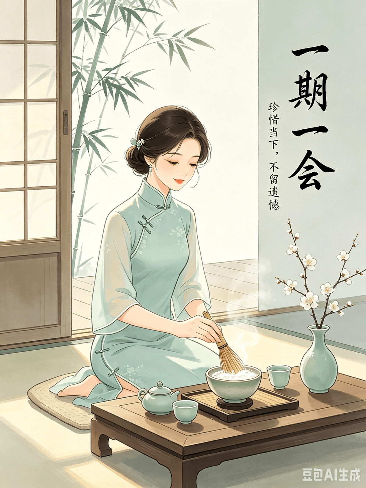 Eastern Philosophy Wisdom Series No. 35: Zen’s "Ichigo Ichie" — Cherish the Present; Every Moment is Precious I. Philosophical Interpretation The Zen concept of "Ichigo Ichie," rooted in the tea ceremony, literally translates to "one time, one meeting." It means that every encounter and every moment in life is unique and impossible to replicate. Once this moment passes, it is gone forever; this meeting might be the last. We often overlook the present, waiting for "later," "next time," or "when I’m free," only to let beauty slip away. "Ichigo Ichie" isn’t pessimistic; it is an act of deep appreciation. It teaches us to treat every moment, every person, and every task with total sincerity. Living without regret is the best way to live. II. Practical Application When eating with family, put down your phone and engage in real conversation. When meeting a friend, be truly present rather than just going through the motions. When doing a task, commit to it fully without procrastination.  Many people who used to coast through their days find that practicing "Ichigo Ichie" makes them more observant and easily moved. A simple meal, a quiet walk, or a word of care becomes precious when you realize it’s a once-in-a-lifetime event. To cherish the moment is to cherish your life. III. Summary "Ichigo Ichie" is the gentlest of life attitudes. Life has no replay button; every moment is a live broadcast. we often assume we have plenty of time and endless opportunities, forgetting that time is a rushing river. Cherishing a moment isn't about being tense; it's about being mindful. It’s not a burden; it’s a form of sincerity. Eating mindfully is honoring the sustenance; accompanying someone fully is honoring the connection; working diligently is honoring your time. Treat every moment as a rare gift. By practicing "Ichigo Ichie," you live in the "now." You begin to feel the warmth of the sun, the aroma of food, and the sincerity in a friend's eyes more deeply. You’ll find that while life hasn't changed, your capacity for happiness has grown. Live so that you are worthy of every moment and every encounter. Sagesse de la Philosophie Orientale  Série n° 35 : « Ichigo Ichie » du Zen — Chérissez le présent ; chaque instant est précieux  I. Interprétation philosophique  Le concept zen d’« Ichigo Ichie », issu de la cérémonie du thé, se traduit littéralement par « une fois, une rencontre ». Il signifie que chaque rencontre et chaque instant de la vie est unique et irremplaçable. Une fois passé, cet instant est perdu à jamais ; cette rencontre pourrait être la dernière. Souvent, nous négligeons le présent, attendant « plus tard », « la prochaine fois » ou « quand je serai libre », laissant ainsi la beauté nous échapper. « Ichigo Ichie » n’est pas du pessimisme ; c’est un acte de profonde gratitude. Il nous enseigne à aborder chaque instant, chaque personne et chaque tâche avec une sincérité totale. Vivre sans regrets est la meilleure façon de vivre.  II. Application pratique Lors d’un repas en famille, posez votre téléphone et engagez une véritable conversation. Lorsque vous rencontrez un ami, soyez pleinement présent et ne vous contentez pas de faire semblant. Lorsque vous entreprenez une tâche, engagez-vous pleinement sans procrastiner.  Nombreux sont ceux qui, auparavant, laissaient filer leurs journées et qui découvrent que la pratique du « Ichigo Ichie » les rend plus observateurs et plus sensibles. Un simple repas, une promenade tranquille ou une parole bienveillante prennent une valeur inestimable lorsqu'on réalise qu'il s'agit d'un moment unique. Chérir l'instant présent, c'est chérir la vie.  III. Résumé « Ichigo Ichie » est l'une des attitudes les plus douces face à la vie. La vie n'a pas de bouton « replay » ; chaque instant est un événement en direct. Nous supposons souvent avoir tout notre temps et des opportunités infinies, oubliant que le temps est comme un fleuve impétueux.  Chérir un moment, ce n'est pas être tendu, c'est être pleinement conscient. Ce n'est pas un fardeau, c'est une forme de sincérité. Manger en pleine conscience, c'est honorer ce qui nous nourrit ; être pleinement présent à quelqu'un, c'est honorer le lien ; travailler avec diligence, c'est honorer son temps. Considérez chaque instant comme un cadeau précieux. En pratiquant le « Ichigo Ichie », vous vivez pleinement le moment présent. Vous commencez à ressentir plus intensément la chaleur du soleil, les arômes des mets et la sincérité dans le regard d'un ami. Vous constaterez que si la vie n'a pas changé, votre capacité à être heureux s'est accrue. Vivez de manière à être digne de chaque instant et de chaque rencontre.