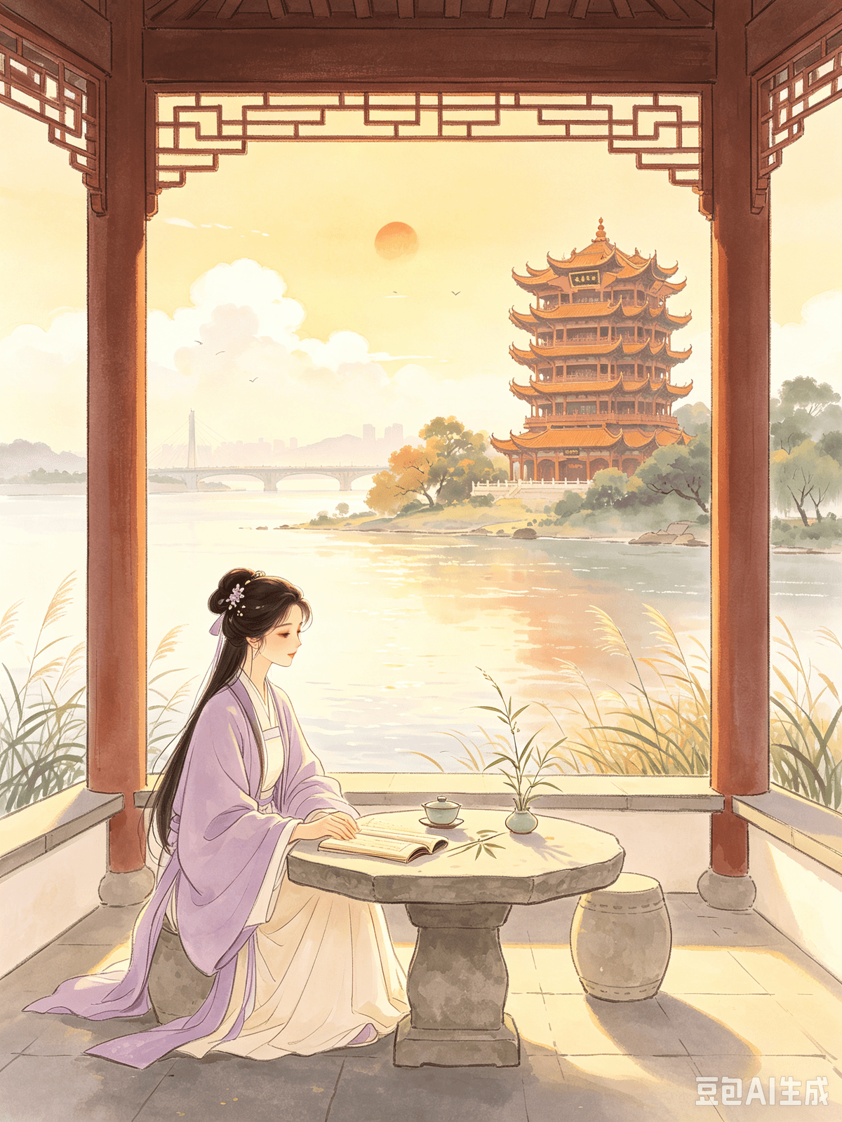  Tang Dynasty Poetic Healing: Erasing Modern Mental Friction and Cultivating a Life of Ease Cui Hao’s Yellow Crane Tower — Letting Go of the Past, Embracing Regret, and Facing the Passage of Time with Grace I. The Original Poem Yellow Crane Tower (黄鹤楼) The immortal of the past has already ridden the yellow crane away, Leaving behind only the empty Yellow Crane Tower. Once the yellow crane leaves, it never returns, For a thousand years, the white clouds have wandered aimlessly. The clear river reflects the trees of Hanyang distinctly, Lush, fragrant grass thickly covers Parrot Island. As the sun sets, where is my hometown? The mist-covered river stirs up feelings of sorrow. II. Poetic Insight Ascending the historically renowned Yellow Crane Tower, Cui Hao gazes at the river and reflects on the past, seeing through the flow of time and the changing of the world. The immortal rode the crane away, never to return. The tower remains in the mortal world, and for a thousand years, clouds have drifted freely. Time moves relentlessly forward; past events and people have all faded away, unable to be relived or reversed. Gazing into the distance, the riverbank scenery is beautiful, but as twilight approaches, the road ahead is shrouded in mist. Hometowns are hard to find, past events are impossible to chase, and old friends cannot return. A deep, lingering melancholy for lost time and past regrets wells up in his heart. As the concluding healing poem of this series, its ultimate life philosophy is this: accept that time is irreversible, accept that the past cannot be chased, and accept life's permanent regrets. Flow with the passage of time, and gracefully let go of all unresolved emotional attachments (the "what ifs"). Ultimately, all mental friction in life stems from a persistent clinging to the past: clinging to a youth we cannot return to, people we could not keep, wrong choices we made, and unfulfilled wishes. We obsess over turning back time, compensating for regrets, and achieving perfect endings. By fighting against the irreversible flow of time, we end up trapping our present selves. Cui Hao calmly accepts that the yellow crane will not return, time will not reverse, and the past is gone. He accepts the inherent flaws and regrets of life. He stops wrestling with time and stops tangling with regret, thereby achieving the ultimate reconciliation with himself. III. Real-World Application As a mindset consultant, I see the ultimate mental friction for adults: the anxiety of unresolved regrets. Missed lovers, lost opportunities, childhood regrets, wrong decisions, deceased loved ones, and an irredeemable past—these take root in our hearts over the years. They occasionally stir up emotions, keeping us from ever truly letting go. We constantly think about making up for the past and rewriting history, fighting against the fleeting time. Living in memories, unable to drop our regrets or accept life's impermanence, we become incapable of fully embracing the present. Tied down by past "what ifs" for a lifetime, we are unable to live a relaxed, clear-minded life. As the ultimate healing summary of these twenty Tang poems, here is how to let go of all unresolved regrets: 1.	Acknowledge That Time is Irreversible: All people and events in this world are like the departing yellow crane—there is no turning back, no option to restart. What has passed is a closed curtain; what was missed is destiny. There is no need to obsessively look back or ruminate every night. Fighting against time will only consume your mental energy and add to your exhaustion. For many, the true source of pain is never the regret itself, but the refusal to accept that the regret happened. By clutching tightly to an invalidated past, you drain the vitality of your present. 2.	Accept Life's Imperfections and Allow Everything to Happen: Just as the Yellow Crane Tower has stood for a millennium and the white clouds have drifted for a thousand years, everything in the world is inherently fluid and impermanent. Where there is gathering, there is parting; where there is possession, there is loss; where there is smooth sailing, there are shortcomings. There is no absolute perfection in life. Those fleeting connections, half-finished passions, and flaws left by mistakes are all normal parts of the human experience. Do not blame your past self; your knowledge, experience, and state of mind at that time could only make that specific choice. The past has no absolute right or wrong; it is simply the past. Learning to coexist with flaws and reconcile with regrets is the ultimate form of relaxed ease for an adult. 3.	Let Go of the Obsession with Looking Back and Anchor Yourself in the Present: Often, we repeatedly suffer from mental friction because we fixate on the "unfinished" and the "what could have been." We drown in endless melancholy over the mist-covered river, yet ignore the clear waters and lush, fragrant grass right before our eyes. Life never comes with a perfect script. Whether good or bad, the chapters of the past have already been written and finalized; repeatedly flipping through them will only disrupt the prologue of your present life. Rather than trapping yourself in memories, tearing yourself apart, and draining your energy, learn to stretch out freely and adapt to your circumstances, just like the thousand-year-old white clouds. 4.	Coexist Gently with Time and Cultivate a Graceful State of Mind: Throughout life's journey, all the losses, missed opportunities, and regrets are the growth that time bestows upon us. The sorrow stirred up by the sunset and misty waters is a natural human emotion; there is no need to resist fleeting sadness. Calmly accept your emotions, and calmly accept the changes. Do not agonize over what you owe the past, and do not be anxious about the unknown future. Do not cling to the past, do not punish the past, do not eagerly anticipate the future, and do not worry about the future.  La guérison par la poésie sous la dynastie Tang : apaiser les tourments de l'esprit moderne et cultiver une vie empreinte de sérénité « La Tour de la Grue jaune » de Cui Hao : lâcher prise sur le passé, accepter les regrets et affronter le cours du temps avec grâce I. Le poème original La Tour de la Grue jaune (黄鹤楼) : L'immortel d'autrefois s'est envolé sur la grue jaune, ne laissant derrière lui que la tour vide. Une fois partie, la grue jaune ne revient jamais ; depuis mille ans, les nuages blancs errent au gré du vent. La rivière limpide reflète distinctement les arbres de Hanyang, tandis qu'une herbe luxuriante et parfumée tapisse l'île du Perroquet. Au crépuscule, où se trouve mon pays natal ? La brume sur le fleuve éveille en moi une profonde mélancolie. II. Réflexion poétique En gravissant la célèbre Tour de la Grue jaune, Cui Hao contemple le fleuve et médite sur le passé, percevant le flux du temps et les métamorphoses du monde. L'immortel est parti sur sa grue, sans jamais revenir. La tour demeure dans le monde des mortels et, depuis mille ans, les nuages dérivent librement. Le temps s'écoule inexorablement ; les événements et les êtres d'autrefois se sont évanouis, impossibles à revivre ou à faire revenir. Au loin, le paysage des rives est magnifique, mais à l'approche du crépuscule, le chemin qui s'étend devant est enveloppé de brume. Le pays natal est introuvable, le passé insaisissable et les vieux amis ne reviendront pas. Une profonde mélancolie, liée au temps perdu et aux regrets d'autrefois, monte alors en lui. En tant que poème de guérison clôturant cette série, il nous livre une philosophie de vie essentielle : accepter l'irréversibilité du temps, renoncer à poursuivre le passé et accueillir les regrets inhérents à l'existence. Il s'agit de suivre le cours du temps et de laisser aller, avec grâce, tous les attachements émotionnels non résolus (ces fameux « et si... »). En fin de compte, tous les tourments de l'esprit naissent d'un attachement tenace au passé : s'accrocher à une jeunesse révolue, à des êtres que l'on n'a pu garder, à des choix erronés ou à des désirs inassouvis. Nous nous obsédons à vouloir remonter le temps, réparer nos regrets et obtenir une fin parfaite. En luttant contre le cours irréversible du temps, nous finissons par emprisonner notre moi présent. Cui Hao accepte sereinement que la grue jaune ne reviendra pas, que le temps ne rebroussera pas chemin et que le passé est révolu. Il accepte les imperfections et les regrets inhérents à l'existence. Il cesse de lutter contre le temps et de se débattre avec ses regrets, parvenant ainsi à une réconciliation ultime avec lui-même. III. Application concrète En tant que consultant en état d'esprit, j'observe chez les adultes une tension mentale majeure : l'angoisse liée aux regrets non résolus. Amours manqués, occasions perdues, regrets d'enfance, décisions erronées, êtres chers disparus et passé irrécupérable : tout cela s'ancre dans nos cœurs au fil des ans. Ces souvenirs ravivent parfois des émotions, nous empêchant de véritablement lâcher prise. Nous songeons sans cesse à réparer le passé et à réécrire l'histoire, luttant contre le temps qui fuit. En vivant dans le souvenir, incapables de nous défaire de nos regrets ou d'accepter l'impermanence de la vie, nous perdons la capacité d'embrasser pleinement le présent. Enchaînés toute une vie aux « et si... » du passé, nous ne pouvons mener une existence sereine et lucide. Pour clore cette série de vingt poèmes des Tang sur une note de guérison, voici comment se libérer de tous les regrets non résolus : 1.	Reconnaître le caractère irréversible du temps : Les êtres et les événements de ce monde sont semblables à la grue jaune qui s'envole ; il n'y a pas de retour en arrière possible, ni d'option pour recommencer. Ce qui est passé est un rideau tiré ; ce qui a été manqué relève du destin. Inutile de regarder obstinément en arrière ou de ruminer chaque nuit. Lutter contre le temps ne fera qu'épuiser votre énergie mentale et accroître votre fatigue. Pour beaucoup, la véritable source de souffrance n'est pas le regret en soi, mais le refus d'accepter que ce regret existe. En vous accrochant désespérément à un passé révolu, vous drainez la vitalité de votre présent. 2.	Accepter les imperfections de la vie et laisser les choses suivre leur cours : Tout comme la tour de la Grue jaune se dresse depuis un millénaire et les nuages blancs dérivent depuis mille ans, tout en ce monde est par nature fluide et impermanent. Là où il y a réunion, il y a séparation ; là où il y a possession, il y a perte ; Même lorsque tout semble couler de source, des imperfections subsistent. La perfection absolue n'existe pas dans la vie. Ces liens éphémères, ces passions inachevées et les traces laissées par nos erreurs font partie intégrante de l'expérience humaine. Ne blâmez pas la personne que vous étiez autrefois ; compte tenu de vos connaissances, de votre expérience et de votre état d'esprit à ce moment-là, ce choix précis était le seul possible. Le passé ne se résume pas à une opposition entre le bien et le mal ; il est simplement le passé. Apprendre à vivre avec ses imperfections et à faire la paix avec ses regrets constitue, pour un adulte, la forme ultime de sérénité. 3.	Abandonnez l'obsession du passé et ancrez-vous dans le présent : nous souffrons souvent d'une agitation mentale persistante parce que nous restons focalisés sur ce qui est « inachevé » ou sur ce qui « aurait pu être ». Nous nous noyons dans une mélancolie sans fin en contemplant la rivière embrumée, tout en ignorant les eaux limpides et l'herbe luxuriante et parfumée qui s'offrent à notre regard. La vie ne suit jamais un scénario parfait. Qu'ils soient heureux ou malheureux, les chapitres du passé sont déjà écrits et clos ; les feuilleter sans cesse ne ferait que perturber le prologue de votre vie actuelle. Plutôt que de vous enfermer dans vos souvenirs, de vous tourmenter et d'épuiser votre énergie, apprenez à vous déployer librement et à vous adapter aux circonstances, à l'image des nuages blancs qui traversent les âges. 4.	Coexistez harmonieusement avec le temps et cultivez un état d'esprit empreint de sérénité : tout au long du chemin de la vie, les pertes, les occasions manquées et les regrets constituent autant d'opportunités de croissance que le temps nous offre. La tristesse suscitée par le coucher du soleil ou les brumes sur l'eau est une émotion humaine naturelle ; il est inutile de lutter contre ces moments de mélancolie passagère. Accueillez vos émotions avec calme, tout comme vous acceptez les changements. Ne vous tourmentez pas pour ce que vous devez au passé et ne craignez pas l'avenir inconnu. Ne vous accrochez pas au passé, ne le blâmez pas, ne guettez pas l'avenir avec impatience et ne vous en inquiétez pas outre mesure.