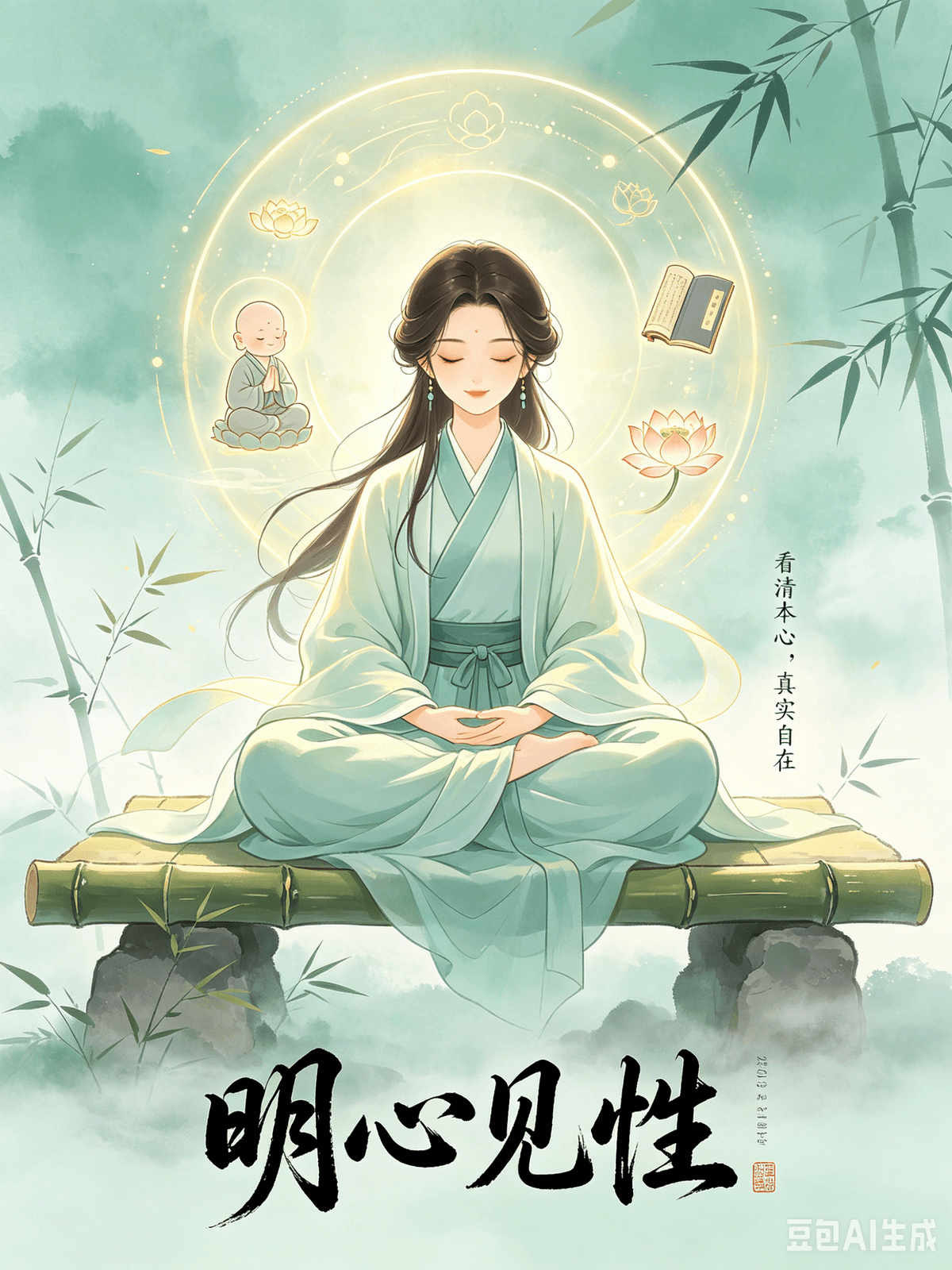 Eastern Philosophy Wisdom Series No. 32: Zen’s "Enlightening the Mind" — Finding Yourself and Living Authentically I. Philosophical Interpretation In Zen Buddhism, "Enlightening the mind to see one’s true nature" (Ming Xin Jian Xing) means seeing through the fog of external expectations to find your authentic self. We often get swept away by social standards and the desire for approval, leading us to wear masks and force ourselves into roles that leave us exhausted and lost.  Zen teaches that everyone possesses a clear, sincere, and steadfast nature—it is simply buried under clutter, desire, and anxiety. To "enlighten the mind" is to strip away the pretense and let go of obsession. It is about discovering what you truly want and where you truly belong. By refusing to follow the crowd or engage in internal friction, you begin to live a life that is transparent, grounded, and free. II. Practical Application You don’t have to force yourself to be an extroverted socialite if you prefer solitude; you don’t have to chase "hot" career trends if they don't suit your talents. Living in a way that others like is exhausting; being yourself is comfortable.  Many who spent years "people-pleasing" have found that by accepting their own pace and personality, their stress vanishes and their performance improves. Authenticity is the ultimate source of power, and living at ease is the ultimate form of happiness. III. Summary Enlightening the mind is the ultimate awakening. The most important task in life is not to please the world, but to find yourself. Those who are lost spend their lives chasing others; those who are awake spend their lives being themselves. Your true self might not be perfect, flashy, or aggressive, but it is undoubtedly the most stable and powerful version of you. "Enlightening the mind" is the process of clearing out the clutter of comparison and anxiety; "seeing your nature" is recognizing your true passions and boundaries. Practice this by having a dialogue with yourself: What do I actually like? What do I truly value? Who do I want to be? When the answers become clear, move forward with conviction. You will find that when you start being yourself, your relationships become more comfortable and your life feels more aligned. Beauty then emerges naturally in the simplest things: a cup of tea you enjoy, a moment of quiet, or the satisfaction of honest work. Finding yourself is the best state of being. Sagesse de la Philosophie Orientale  Série n° 32 : « Éclairer l’esprit » selon le Zen – Se trouver et vivre en toute authenticité  I. Interprétation philosophique  Dans le bouddhisme Zen, « Éclairer l’esprit pour voir sa vraie nature » (Ming Xin Jian Xing) signifie percer le brouillard des attentes extérieures pour découvrir son être authentique. Souvent, nous sommes emportés par les normes sociales et le désir d’approbation, ce qui nous conduit à porter des masques et à nous contraindre à jouer des rôles qui nous épuisent et nous désorientent.  Le Zen enseigne que chacun possède une nature claire, sincère et inébranlable – simplement enfouie sous le désordre, le désir et l’anxiété. « Éclairer l’esprit », c’est se dépouiller des faux-semblants et se libérer de l’obsession. Il s’agit de découvrir ce que l’on désire vraiment et où l’on trouve sa véritable place. En refusant de suivre le mouvement ou de se laisser aller aux conflits intérieurs, on commence à vivre une vie transparente, ancrée et libre.  II. Application pratique  Nul besoin de vous forcer à être extraverti(e) si vous préférez la solitude ; nul besoin de suivre les tendances professionnelles à la mode si elles ne correspondent pas à vos talents. Vivre pour plaire aux autres est épuisant ; être soi-même est source de bien-être.  Nombreux sont ceux qui, après des années à vouloir plaire à tout le monde, ont constaté qu’en acceptant leur propre rythme et leur personnalité, leur stress disparaît et leurs performances s’améliorent. L’authenticité est la source ultime de pouvoir, et vivre en paix avec soi-même est la forme ultime du bonheur.  III. Résumé L’éveil de l’esprit est l’éveil suprême. La tâche la plus importante dans la vie n’est pas de plaire au monde, mais de se trouver soi-même. Ceux qui sont perdus passent leur vie à courir après les autres ; ceux qui sont éveillés passent leur vie à être eux-mêmes.  Votre véritable nature n’est peut-être ni parfaite, ni flamboyante, ni agressive, mais elle est sans aucun doute la version la plus stable et la plus puissante de vous-même. « Éclairer son esprit » consiste à se débarrasser du superflu des comparaisons et des angoisses ; « voir sa nature » signifie reconnaître ses véritables passions et ses limites. Entraînez-vous en dialoguant avec vous-même : Qu’est-ce que j’aime vraiment ? Qu’est-ce qui compte vraiment pour moi ? Qui est-ce que je veux devenir ? Lorsque les réponses seront claires, avancez avec conviction. Vous constaterez qu’en étant vous-même, vos relations deviendront plus harmonieuses et votre vie plus équilibrée. La beauté émergera alors naturellement dans les choses les plus simples : une tasse de thé savourée, un moment de calme, ou la satisfaction d’un travail bien fait. Se trouver soi-même est le plus bel état d’être.