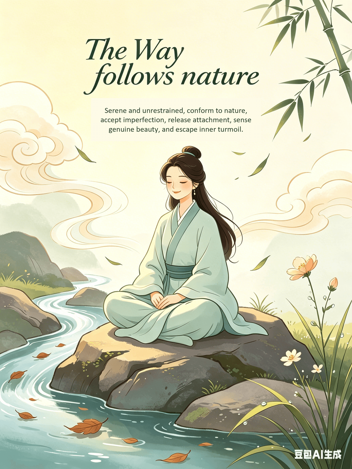 Essay 5: Daoist “Following Nature” — Accepting Imperfection and Appreciating Life’s True Beauty Part 1: Simple Explanation (≈200 words) The Daoist concept of “following nature” means aligning with natural rhythms and accepting imperfection. Everything in life follows its own patterns—like the changing seasons or the blooming and fading of flowers—without force or resistance. Life itself is inherently imperfect. It includes regrets, setbacks, and unexpected turns, as well as small moments of beauty. Much of our anxiety comes from trying to control everything and insisting that life unfold exactly as we expect. When reality deviates, we become frustrated, anxious, or self-critical. “Following nature” teaches us to accept life as it is, rather than constantly resisting it. By letting go of rigid expectations and embracing imperfection, we can discover genuine beauty in everyday life and cultivate a sense of inner calm. ________________________________________ Part 2: Practical Examples (≈200 words) At work, if a carefully prepared proposal is rejected, don’t fall into self-doubt. Accept that it may not be perfect, listen to feedback, and refine it. Treat setbacks as opportunities for growth. In relationships, occasional disagreements or misunderstandings are natural. Instead of arguing over who is right, accept these moments as part of human connection. Communicate calmly and practice mutual understanding. In daily life, allow yourself to be imperfect. If you occasionally make mistakes or feel unproductive, don’t be overly harsh on yourself. Accept your humanity and give yourself space to rest. This creates a sense of ease and balance. Practicing “following nature” means moving with life’s rhythm, accepting imperfection, and finding beauty within it. ________________________________________ Part 3: Summary (≈600 words) The Daoist wisdom of “following nature” offers a calm and open-minded approach to life. It encourages us to align with natural processes, accept imperfection, and release excessive attachment to control. In doing so, we reduce anxiety and cultivate inner peace. Life is like the changing seasons—there are times of warmth and growth, as well as periods of hardship and stillness. Both are essential parts of the whole. Rather than resisting difficulties, we can learn to accept them as part of life’s journey. In practice, this means embracing three key ideas: alignment, acceptance, and reconciliation. At work, follow the natural pace of progress. Avoid rushing or comparing yourself constantly to others. Focus on doing each task well and view setbacks as learning opportunities. In life, accept the imperfections of others—family, friends—and yourself. Let go of regret and stop fighting what cannot be changed. Make peace with reality. During your free time, follow your own inclinations. Engage in activities you enjoy and allow yourself to relax. Appreciate the quiet beauty of ordinary moments. You don’t need to chase perfection or demand that everything go your way. By embracing the wisdom of “following nature,” you can find unexpected beauty in everyday life, develop resilience, and live more authentically—with greater calm and happiness.