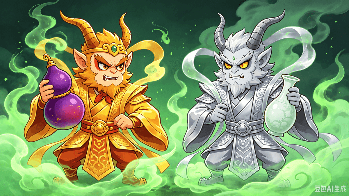 Journey to the West (Immune Version) Episode 15: The Siege of Mount Pingding – The Toxic Onslaught The five travelers walked through the fading golden light of sunset. As they neared the base of Mount Pingding, they were suddenly hit by a sharp, acrid stench that sent them into a fit of coughing. Sun Wukong halted abruptly, slamming his Golden Staff onto the ground. His fiery eyes pierced through the swirling mist at the mountain peak.  "Master, something is wrong!" Wukong warned, his voice grave. "The demonic energy here is fiercer than anything we’ve faced. It’s laced with a potent poison; my nose is practically numb from the fumes!" Tang Seng covered his face, his brow furrowed in concern. He reached down and touched a blade of grass; the moment his finger brushed it, the grass turned black and withered. "Wukong, this is no ordinary evil. These are 'Toxin Demons,' representing the endotoxins and exotoxins produced by bacteria. If this spread to the Great Tang Kingdom, the people would suffer from exhaustion, fall into comas, or even lose their lives." Zhu Bajie clutched his muckrake and retreated a few steps, panic written on his face. "Master, should we really go up? If the poison is this strong, what if we collapse? And what about my activation signals? If this toxin interferes with my power, I won't be able to activate Wukong or Sandy!" Sha Wujing stepped forward, gripping his Demon-Slaying Staff firmly. "Second Brother, do not fear! Master taught us that my treasures—the antibodies—can neutralize these toxins. As long as you can release your activation signals, I can produce enough treasures to protect everyone." Wukong rolled his eyes. "Idiot! Scared of a little smoke? My Golden Gaze can pinpoint the heart of the infection. As long as you don't drag us down, we’ll wipe them out and stop the toxins from spreading! The nest is at the peak. Let’s move!" Halfway up the mountain, a maniacal laugh echoed through the rocks. "Tang Seng! Sun Wukong! You fools dare trespass on Mount Pingding? Today, you shall taste the true power of my toxins!" Two demons lunged from a cave. One wore gold armor and held a Purple Gold Gourd; the other wore silver and held a Mutton-Fat Jade Vase. They radiated a sickly, venomous aura.  "I am the Great King Golden Horn, and this is my brother, Silver Horn," the first demon roared. "We are the manifestations of Gram-negative bacteria! This Gourd can suck the life out of your people, causing them to wither and die (apoptosis); this Vase can dissolve their bodies entirely (cell lysis)!" Silver Horn sneered, "And the best part? Our toxins interfere with your immune signaling! Pigsy, your activation signals will soon fail. Sandy, your antibodies will cease to exist. And Wukong, you will be left powerless!" "Enough talk!" Wukong leaped into the air, swinging his staff. "I’ll smash that vase first!" Silver Horn chanted an incantation, and a powerful suction force erupted from the vase, pulling at Wukong. "Surrender, or be turned into a puddle of slime!" "Grandmaster, watch out!" Sandy cried. Supported by Bajie’s activation signals, Sandy began releasing a flurry of "treasures" (antibodies) to neutralize the suction. But suddenly, Bajie collapsed. His face turned pale, and his signaling glow faded.  "Master... I feel weak... I can’t send the signals anymore..." Bajie gasped. Tang Seng rushed to his side. "The toxins are targeting his immune regulatory function! If he can't send the signals, the whole defense collapses!" Golden Horn laughed. "Exactly! Without the signaling from the helper (Zhu Bajie), the antibody producer (Sha Wujing) is useless, and the warrior (Sun Wukong) is isolated!" The air grew thick with toxins. Tang Seng and the White Dragon Horse began to stagger, overcome by dizziness. Sandy’s defense faltered as his supply of "treasures" ran dry. "Master, I’m at my limit!" Seeing his brothers falling, Wukong remembered Tang Seng’s teaching: the weakness of Toxin Demons lies in their delivery systems—the Gourd and the Vase. If those were destroyed, the source of the "virulence factors" would be gone. Using his 72 Transformations, Wukong turned into a streak of golden light. He dodged Silver Horn’s suction and circled behind Golden Horn. With a thunderous roar, he brought the Golden Staff down on the Purple Gold Gourd.  CRACK! The Gourd shattered. The dark mist inside dissipated instantly.  "My treasure!" Golden Horn wailed.  Wukong didn't stop. He swung again, smashing the Mutton-Fat Jade Vase into a thousand pieces. As the vessels broke, the overwhelming toxic pressure lifted.  Bajie took a deep breath as his strength returned. "I’m back! Sandy, ACTIVATE!" With the signal restored, Sandy unleashed a massive wave of antibodies, neutralizing the remaining toxins in the air. The White Dragon Horse stood tall again, his strength renewed.  "Your weapons are broken and your poison is gone!" Wukong cried, leaping at the demons. "It’s over!" Without their toxins to weaken the heroes, the demons were no match. With one final sweep of the Golden Staff, Wukong struck them down, and they vanished into wisps of black smoke. As the air cleared, the five travelers sat on the grass to recover.  "Master," the White Dragon Horse whispered, "if Wukong hadn't destroyed the source of those toxins, we would have been dissolved from the inside out." Tang Seng nodded, looking at his disciples with pride. "Wukong, you showed great precision in finding the weakness. Bajie, you must stay vigilant; the enemy will always try to cut our lines of communication." Bajie scratched his head, sheepish. "I’ll be more careful, Master. I won't let the signals drop again." Wukong stood up, shouldering his staff. "The toxins of Mount Pingding are gone, but I feel a different kind of shadow ahead. Let us move quickly." The team set off once more, unaware that their next challenge in the Kingdom of Wuji would test their "Immune Memory" to its absolute limit. ________________________________________ Educational Sidebar: The Science of the Story •	Toxin Demons (Endotoxins & Exotoxins): Bacteria harm the body not just by multiplying, but by releasing poisons. •	Exotoxins (The Jade Vase) are proteins secreted by bacteria that can move through the body to damage specific cells. •	Endotoxins (The Purple Gourd) are part of the outer membrane of Gram-negative bacteria (like E. coli or Salmonella) and are released when the bacteria die or grow, causing massive inflammation or shock. •	Zhu Bajie (Immune Signaling): Represents Cytokines and T-Helper Cells. These are the "dispatchers" of the immune system. If toxins block these signals, the rest of the immune system doesn't know there is a war going on. •	Sha Wujing (Antibodies): Represents B-Cells. His "treasures" are antibodies that physically bind to toxins to neutralize them, preventing them from entering and harming human cells. •	Sun Wukong (Innate/Cellular Immunity): Represents the high-speed detection and physical destruction of the pathogens (the bacteria themselves).  Le Voyage en Occident (Version Immunisée)  Épisode 15 : Le Siège du Mont Pingding – L'Assaut Toxique  Les cinq voyageurs marchaient dans la lumière dorée déclinante du crépuscule. Alors qu'ils approchaient du pied du Mont Pingding, une odeur âcre et âcre les frappa soudainement, provoquant une quinte de toux. Sun Wukong s'arrêta net, frappant le sol de son Bâton d'Or. Son regard ardent perça la brume tourbillonnante au sommet de la montagne.  « Maître, quelque chose ne va pas ! » avertit Wukong d'une voix grave. « L'énergie démoniaque ici est plus féroce que tout ce que nous avons affronté. Elle est imprégnée d'un poison puissant ; les émanations m'engourdissent le nez ! »  Tang Seng se couvrit le visage, le front plissé d'inquiétude. Il se baissa et toucha un brin d'herbe ; au moment où son doigt l'effleura, l'herbe noircit et se dessécha. « Wukong, il ne s'agit pas d'un mal ordinaire. Ce sont des "Démons Toxiques", représentant les endotoxines et exotoxines produites par des bactéries. Si cela se propageait au Royaume de la Grande Tang, le peuple souffrirait d'épuisement, tomberait dans le coma, voire y perdrait la vie. »  Zhu Bajie serra son râteau à boue et recula de quelques pas, la panique se lisant sur son visage. « Maître, devons-nous vraiment monter ? Si le poison est si puissant, que se passera-t-il si nous nous effondrons ? Et mes signaux d'activation ? Si cette toxine interfère avec mon pouvoir, je ne pourrai pas activer Wukong ni Sandy ! »  Sha Wujing s'avança, empoignant fermement son Bâton Tueur de Démons. « Deuxième Frère, n'aie crainte ! Maître nous a appris que mes trésors – les anticorps – peuvent neutraliser ces toxines. Tant que tu parviendras à émettre tes signaux d'activation, je pourrai produire suffisamment de trésors pour protéger tout le monde. »  Wukong leva les yeux au ciel. « Idiot ! Peur d’un peu de fumée ? Mon Regard d’Or peut localiser le cœur de l’infection. Tant que tu ne nous ralentis pas, nous les anéantirons et empêcherons la propagation des toxines ! Le nid est au sommet. En avant !»  À mi-chemin de la montagne, un rire dément résonna entre les rochers. « Tang Seng ! Sun Wukong ! Imbéciles, vous osez vous aventurer sur le Mont Pingding ? Aujourd’hui, vous goûterez à la véritable puissance de mes toxines !»  Deux démons surgirent d’une grotte. L’un portait une armure d’or et tenait une Gourde d’Or Pourpre ; l’autre, une armure d’argent, tenait un Vase de Jade Gras de Mouton. Ils dégageaient une aura maladive et venimeuse.  « Je suis le Grand Roi Corne d’Or, et voici mon frère, Corne d’Argent », rugit le premier démon. « Nous sommes la manifestation des bactéries Gram négatives ! Cette Gourde peut aspirer la vie de votre peuple, le faisant dépérir et mourir (apoptose) ; ce Vase peut dissoudre entièrement leurs corps (lyse cellulaire) ! »  Corne d'Argent ricana : « Et le meilleur dans tout ça ? Nos toxines interfèrent avec votre système immunitaire ! Pigsy, tes signaux d'activation ne tarderont pas à s'éteindre. Sandy, tes anticorps cesseront d'exister. Et Wukong, tu seras impuissant ! »  « Assez parlé ! » Wukong bondit dans les airs, brandissant son bâton. « Je vais briser ce vase en premier ! »  Corne d'Argent récita une incantation, et une puissante force d'aspiration jaillit du vase, attirant Wukong. « Rends-toi, ou tu seras transformé en flaque de vase ! »  « Grand Maître, attention ! » cria Sandy. Soutenue par les signaux d'activation de Bajie, Sandy commença à libérer une pluie de « trésors » (anticorps) pour neutraliser l'aspiration. Mais soudain, Bajie s'effondra. Son visage pâlit et son aura s'estompa.  « Maître… Je me sens faible… Je ne peux plus envoyer de signaux… » haleta Bajie.  Tang Seng accourut à ses côtés. « Les toxines ciblent son système immunitaire ! S'il ne peut plus envoyer de signaux, toute sa défense s'effondre ! »  Corne d'Or rit. « Exactement ! Sans les signaux de l'assistant (Zhu Bajie), le producteur d'anticorps (Sha Wujing) est inutile et le guerrier (Sun Wukong) est isolé ! »  L'air se chargea de toxines. Tang Seng et le Cheval Dragon Blanc commencèrent à chanceler, pris de vertiges. La défense de Sandy vacilla, ses réserves de « trésors » s'épuisant. « Maître, je n'en peux plus ! »  Voyant ses frères s'effondrer, Wukong se souvint de l'enseignement de Tang Seng : la faiblesse des Démons Toxines réside dans leurs vecteurs – la Gourde et le Vase. Si ces derniers étaient détruits, la source des « facteurs de virulence » disparaîtrait. Utilisant ses 72 Transformations, Wukong se transforma en un éclair de lumière dorée. Il esquiva l'aspiration de Corne d'Argent et se plaça derrière Corne d'Or. Dans un rugissement tonitruant, il abattit le Bâton d'Or sur la Gourde d'Or Pourpre.  CRAC ! La Gourde se brisa. La brume sombre qu'elle contenait se dissipa instantanément.  « Mon trésor ! » gémit Corne d'Or.  Wukong ne s'arrêta pas. Il frappa de nouveau, réduisant le Vase de Jade Gras de Mouton en mille morceaux. À mesure que les vases se brisaient, l'écrasante pression toxique se relâcha.  Bajie prit une profonde inspiration, ses forces lui revenant. « Je suis de retour ! Sandy, ACTIVATION ! »  Le signal rétabli, Sandy libéra une vague massive d'anticorps, neutralisant les toxines restantes dans l'air. Le Cheval Dragon Blanc se redressa, sa force renouvelée.  « Vos armes sont brisées et votre poison a disparu ! » cria Wukong en bondissant sur les démons. « C'est fini ! » Sans leurs toxines pour affaiblir les héros, Les démons ne faisaient pas le poids. D'un dernier coup de Bâton d'Or, Wukong les terrassa et ils disparurent en volutes de fumée noire.  L'air se clarifia et les cinq voyageurs s'assirent dans l'herbe pour reprendre leur souffle.  « Maître, murmura le Cheval Dragon Blanc, si Wukong n'avait pas détruit la source de ces toxines, nous aurions été dissous de l'intérieur. »  Tang Seng hocha la tête, regardant ses disciples avec fierté. « Wukong, tu as fait preuve d'une grande précision en trouvant notre point faible. Bajie, reste vigilant ; l'ennemi tentera toujours de couper nos communications. »  Bajie se gratta la tête, penaud. « Je ferai plus attention, Maître. Je ne laisserai plus les signaux se couper. »  Wukong se leva, son bâton sur l'épaule. « Les toxines du Mont Pingding ont disparu, mais je sens une autre menace à l'horizon. Avancez vite. » L'équipe reprit la route, ignorant que leur prochain défi au Royaume de Wuji mettrait leur « mémoire immunitaire » à rude épreuve.  ________________________________________ Encadré pédagogique : La science derrière l'histoire  • Démons des toxines (endotoxines et exotoxines) : Les bactéries nuisent à l'organisme non seulement en se multipliant, mais aussi en libérant des poisons.  • Les exotoxines (le vase de jade) sont des protéines sécrétées par les bactéries, capables de se déplacer dans l'organisme et d'endommager des cellules spécifiques.  • Les endotoxines (la courge violette) font partie de la membrane externe des bactéries Gram négatif (comme E. coli ou Salmonella) et sont libérées lorsque les bactéries meurent ou se développent, provoquant une inflammation massive ou un choc.  • Zhu Bajie (signalisation immunitaire) : Représente les cytokines et les lymphocytes T auxiliaires. Ce sont les « coordinateurs » du système immunitaire. Si des toxines bloquent ces signaux, le reste du système immunitaire ignore qu'une agression est en cours. • Sha Wujing (Anticorps) : Représente les lymphocytes B. Ses « trésors » sont les anticorps qui se lient physiquement aux toxines pour les neutraliser, les empêchant ainsi de pénétrer dans les cellules humaines et de les endommager.  • Sun Wukong (Immunité innée/cellulaire) : Représente la détection rapide et la destruction physique des agents pathogènes (les bactéries elles-mêmes).