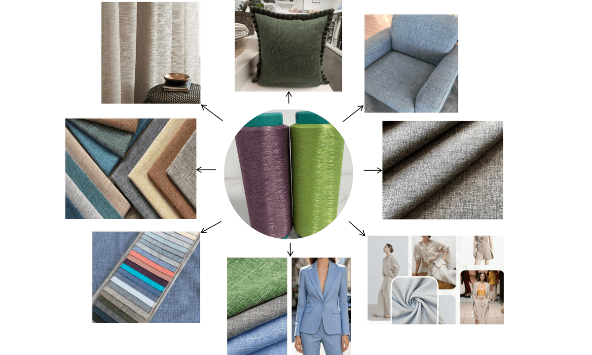 LINEN-LIKE YARN
