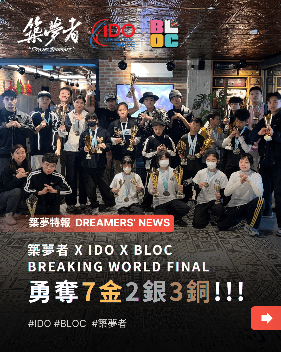 築夢者 X IDO X BLOC