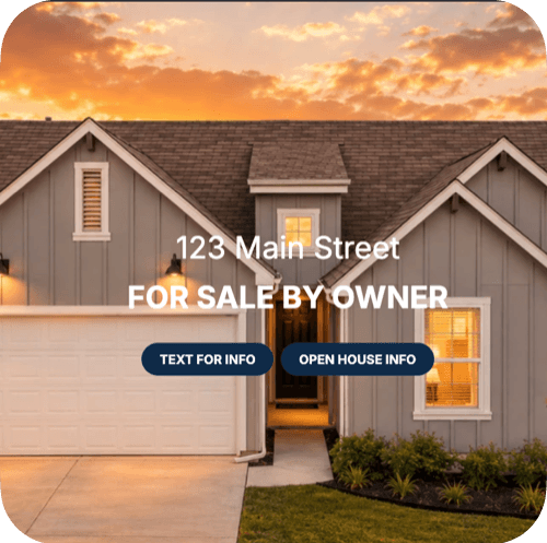 ReDiY dedicated home listing page with no competing listings, showing property photos and 3D tour
