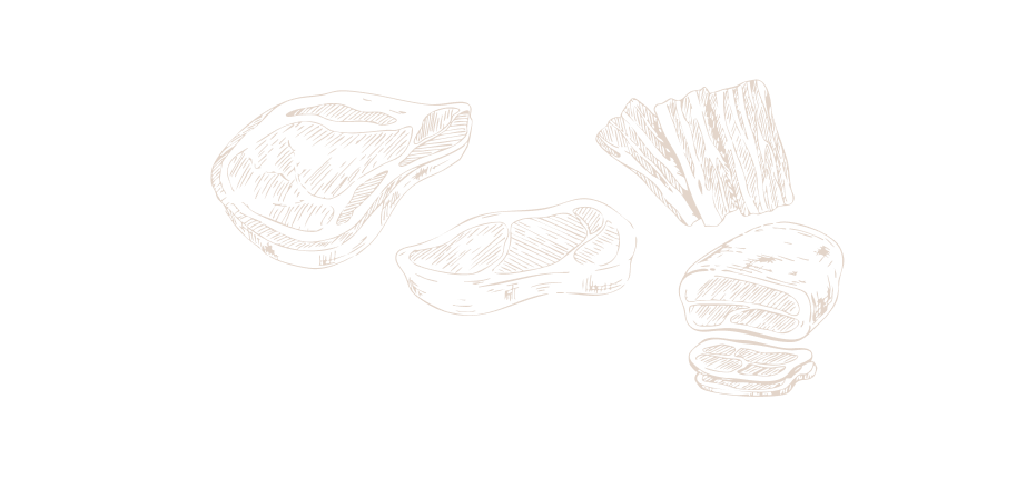 Ilustración carne Halal