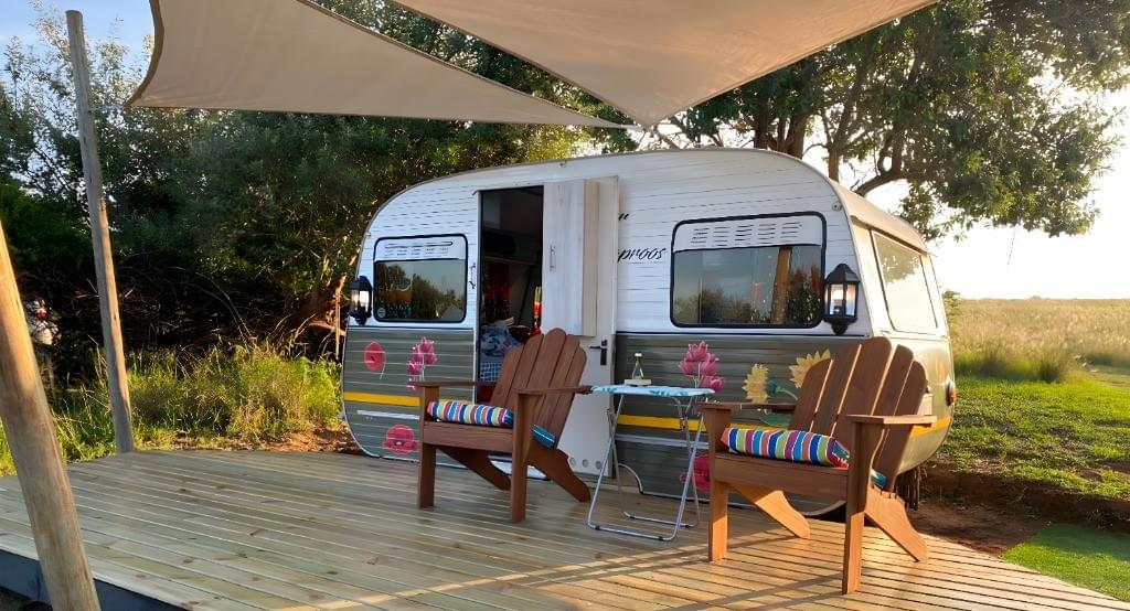 Luxury safari tent overlooking the natural beauty of iSimangaliso Wetland Park