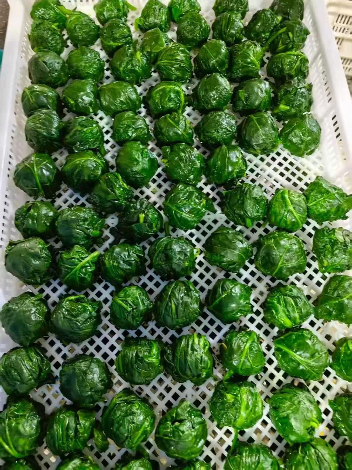 Frozen Spinach Balls