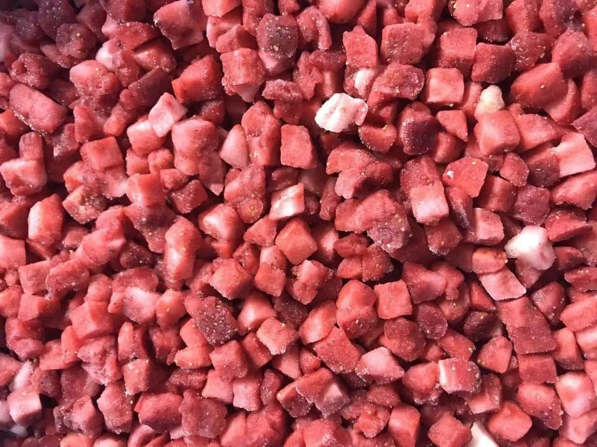 IQF Frozen Diced Strawberries Supplier