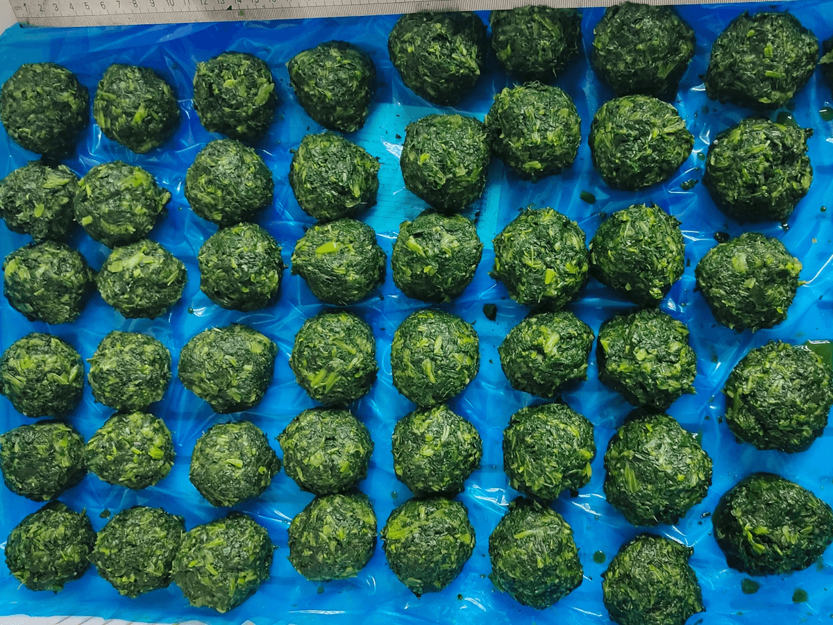 Frozen Spinach Balls